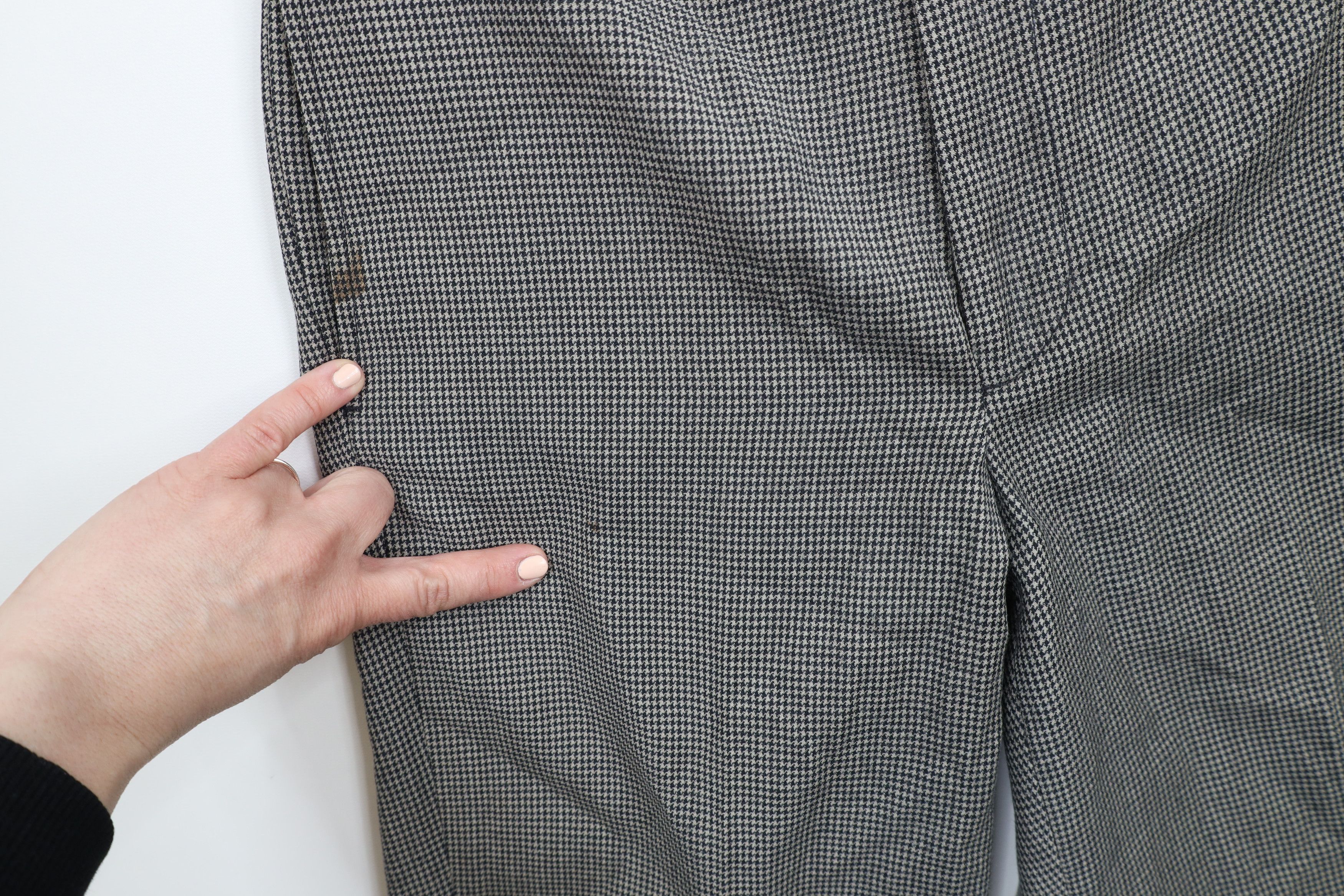 Eddie Bauer × Vintage Vintage 90s Eddie Bauer Wool Houndstooth Chino Pants Size US 30 / EU 46 - 5 Thumbnail