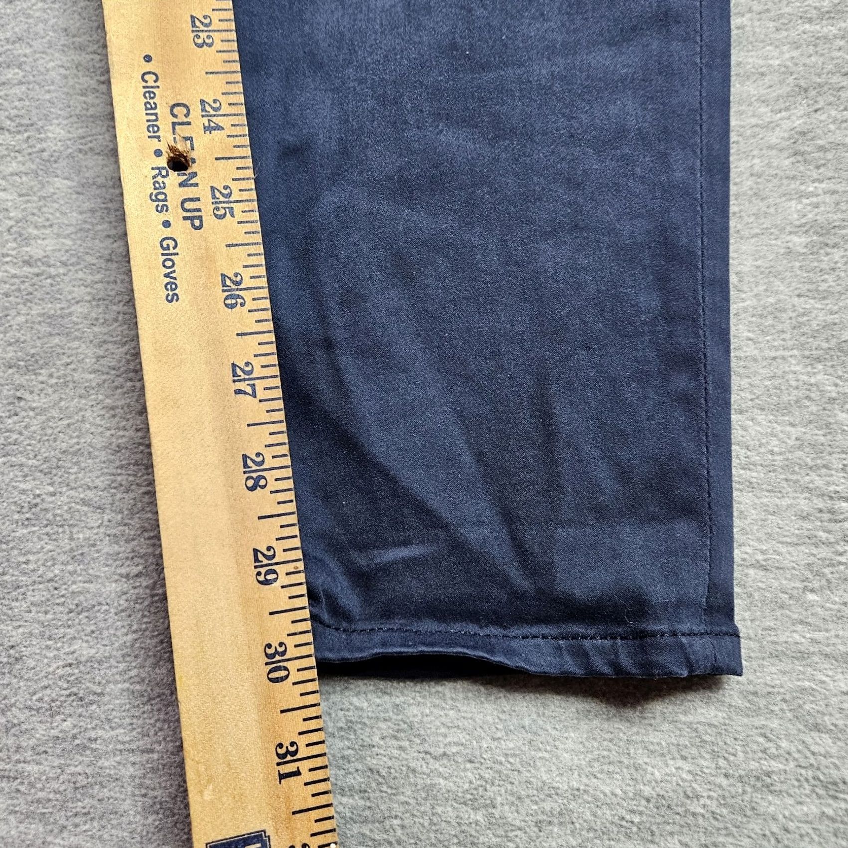 Vintage AG Adriano Goldschmied Prima Cigarette Leg Pants Womens 32R Navy Blue Casual Everyday Modern Regular Jeans Trousers Size 24" / US 00 / IT 34 - 5 Thumbnail
