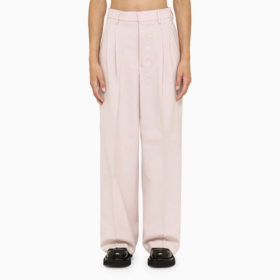 image of Ami O1D2Blof0124 Trouser In Pink, Women's (Size 26)