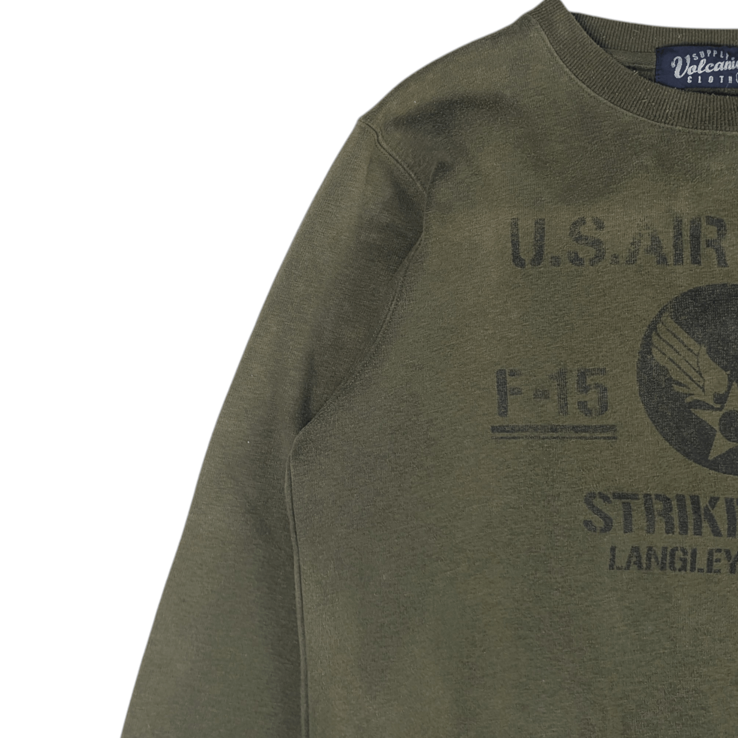 Vintage Vintage 90's US Air Force Military Army Sweatshirts Size US L / EU 52-54 / 3 - 8 Thumbnail