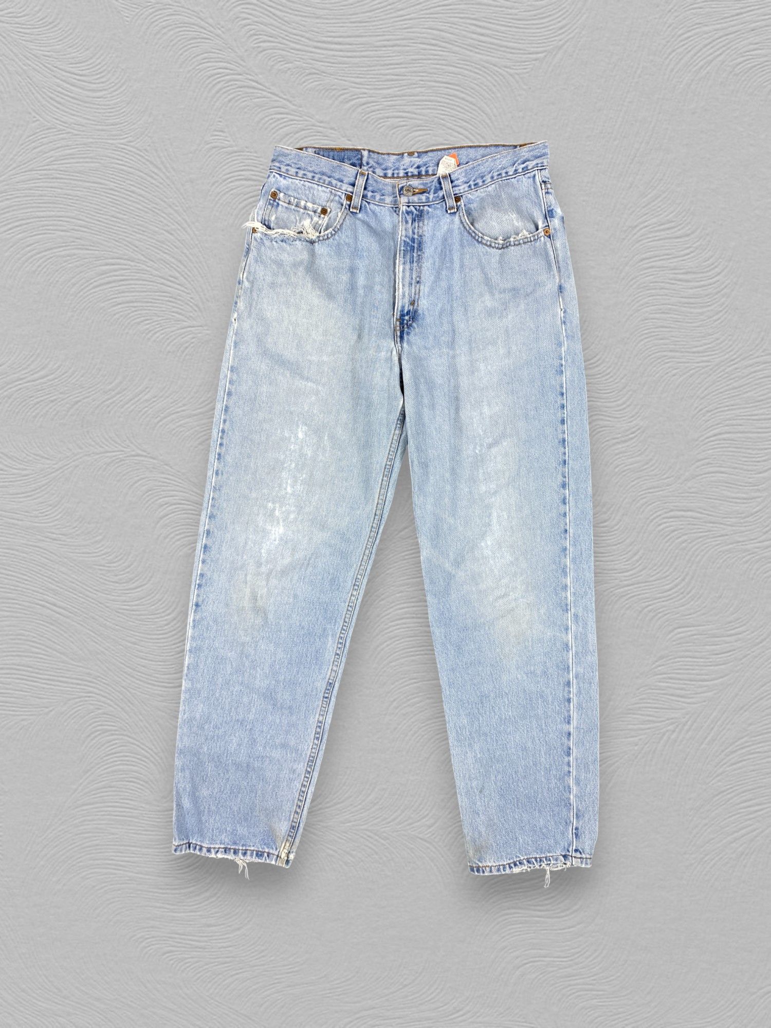 Levi's Mid Blue Vintage Levi's 550 Jeans 33x31 Denim -SJ015 Size US 33 - 1 Thumbnail