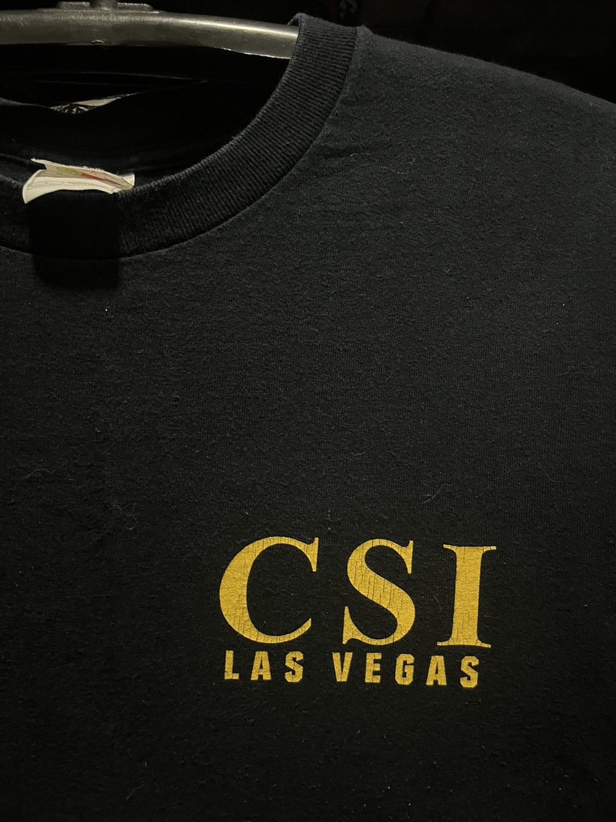 Vintage CSI Las Vegas Crime Scene Investigator Series Promo Tee Size US L / EU 52-54 / 3 - 3 Thumbnail