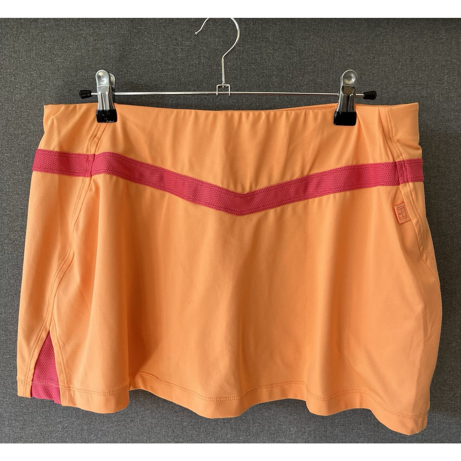 Nike Nike Dri Fit Skirt Skort Women’s Pink Peach Large Size 34" / US 12 / IT 48 - 4 Thumbnail