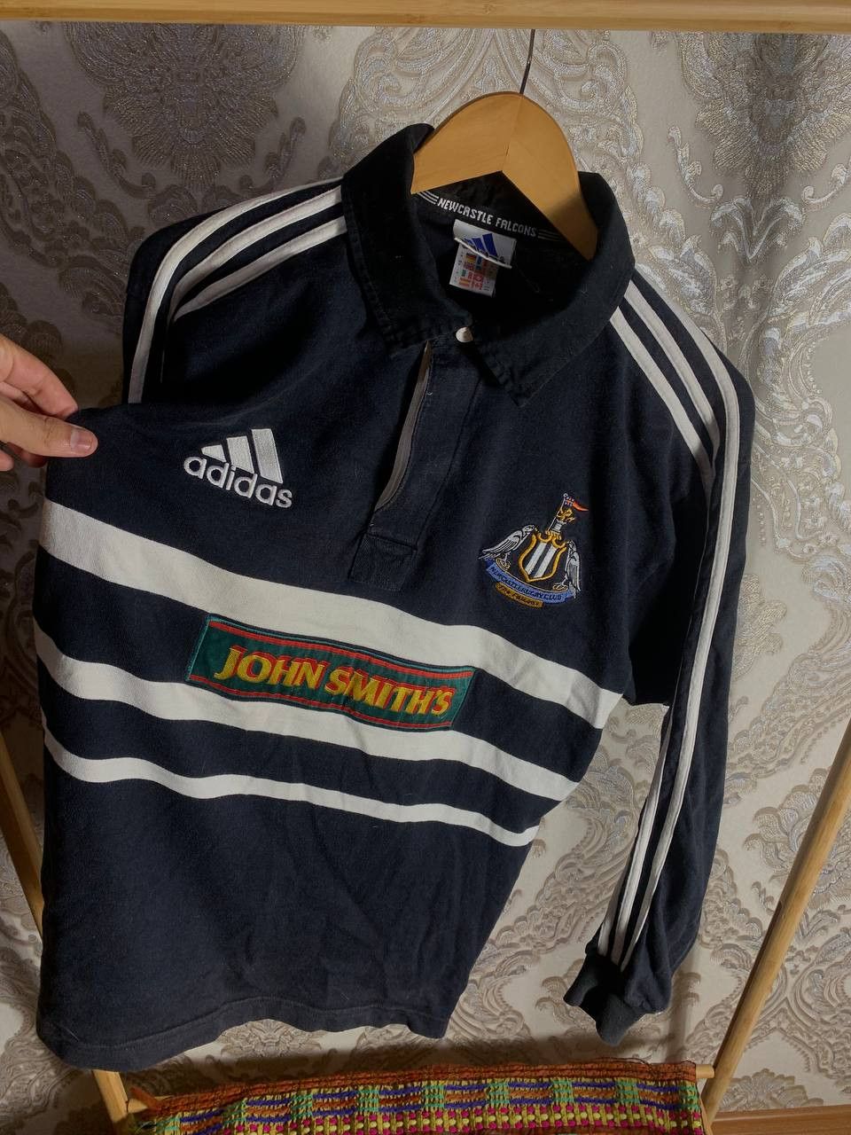Adidas Vintage Adidas New Castle United England Soccer Jersey 90s Size US M / EU 48-50 / 2 - 3 Thumbnail