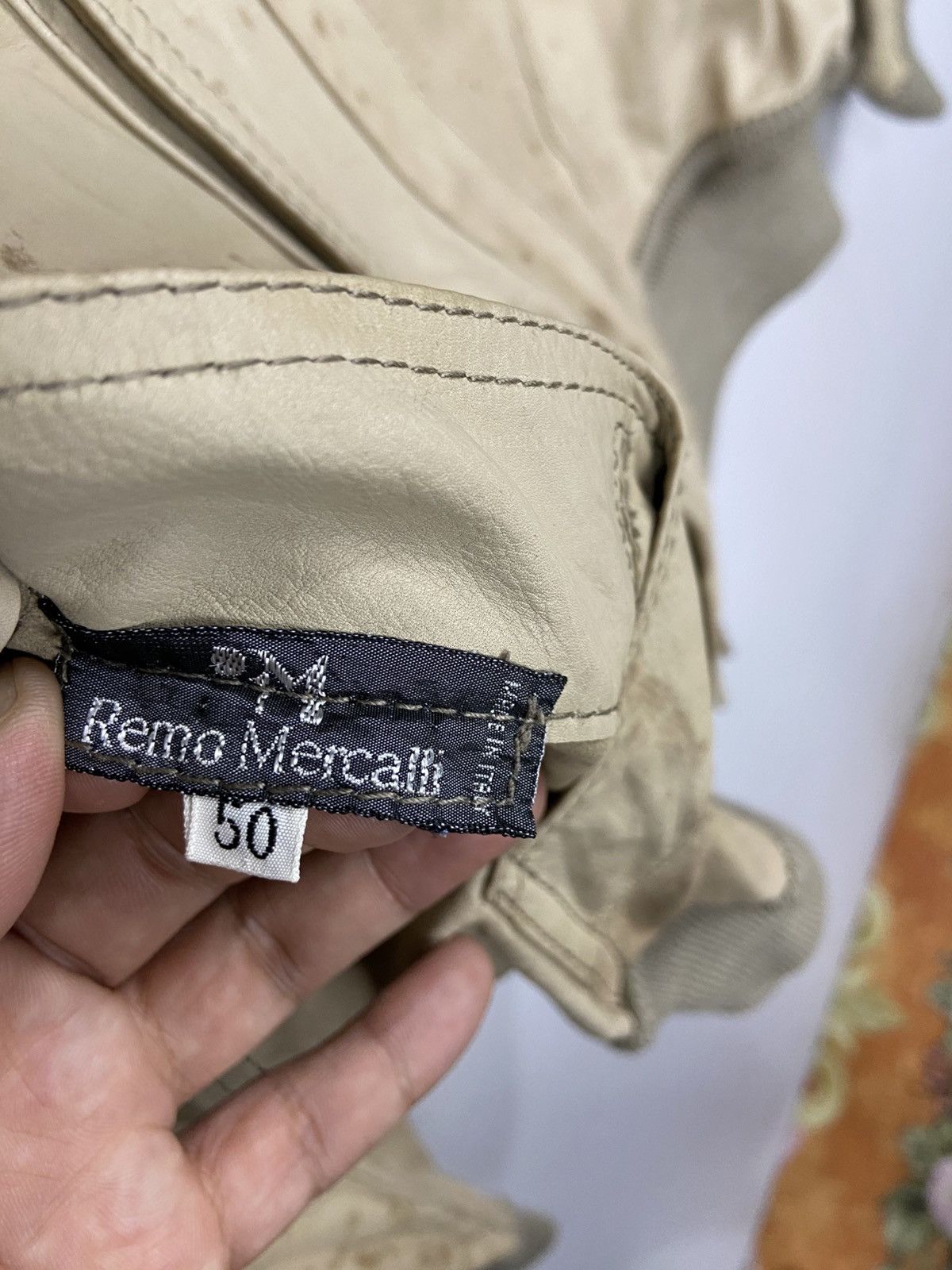 Genuine Leather × Vintage VINTAGE REMO MERCALI ITALY LEATHER JACKET Size US L / EU 52-54 / 3 - 11 Thumbnail