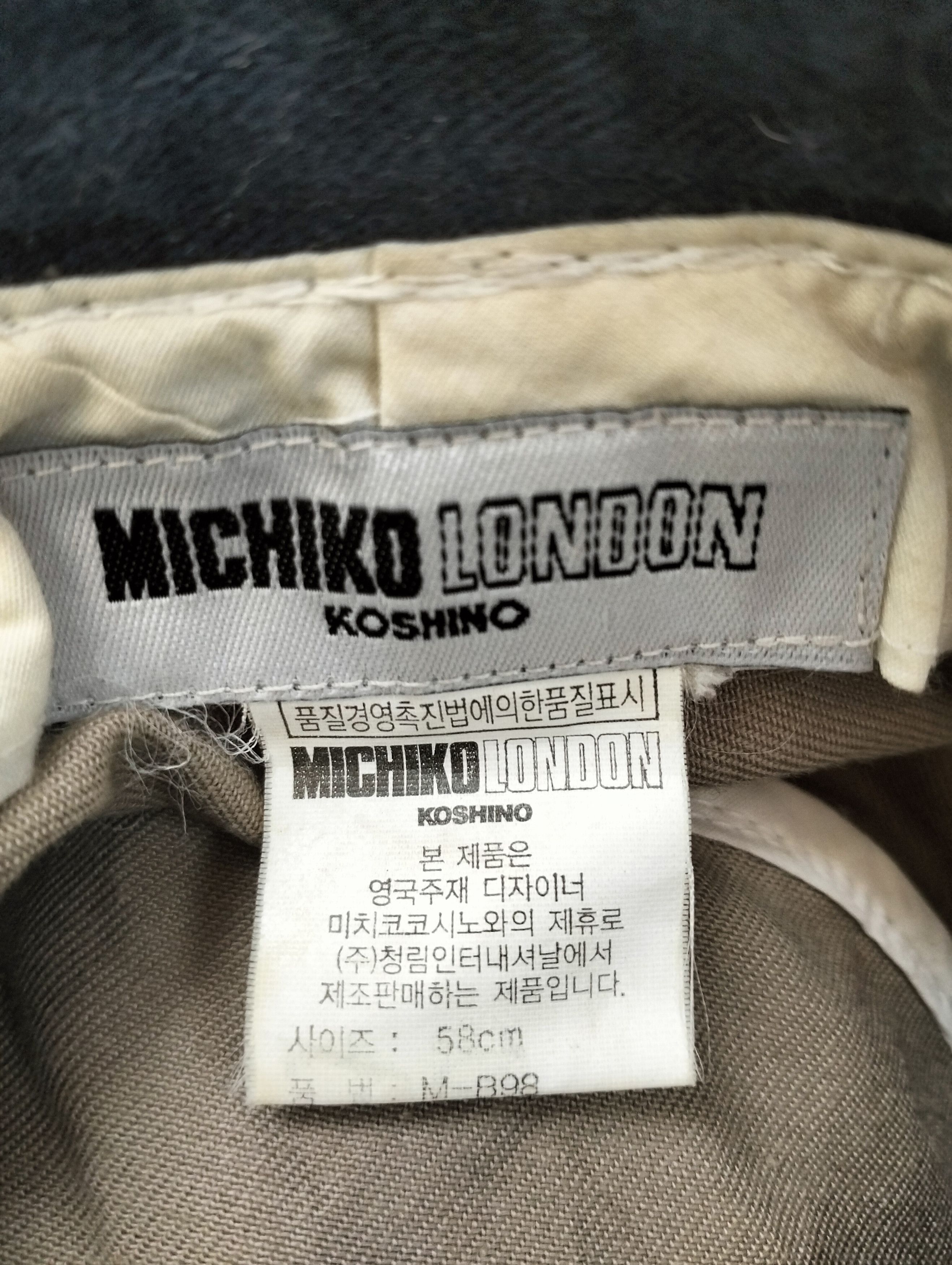 Japanese Brand × Michiko Koshino London Michiko Koshino London hat Size ONE SIZE - 6 Thumbnail