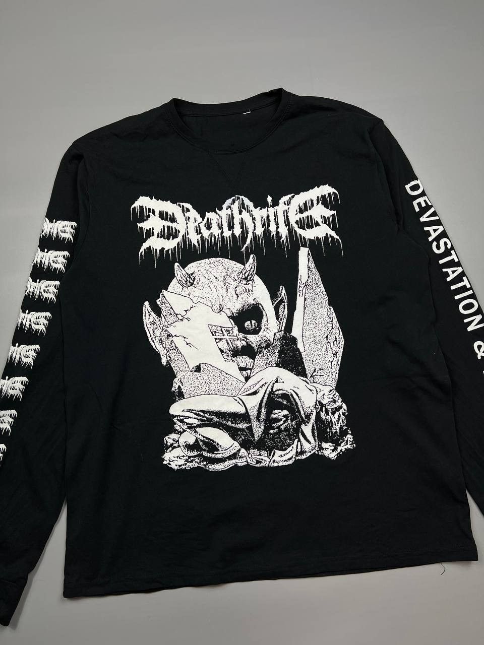 Band Tees Bolt Thrower-Devastation Decay Long Sleeve Death Metal Size US XL / EU 56 / 4 - 2 Thumbnail