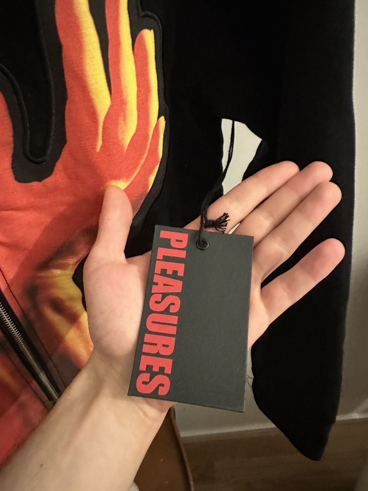 Pleasures Pleasures x Robert Mapplethorpe Hands Jacket M Black Blue Size US M / EU 48-50 / 2 - 2 Thumbnail