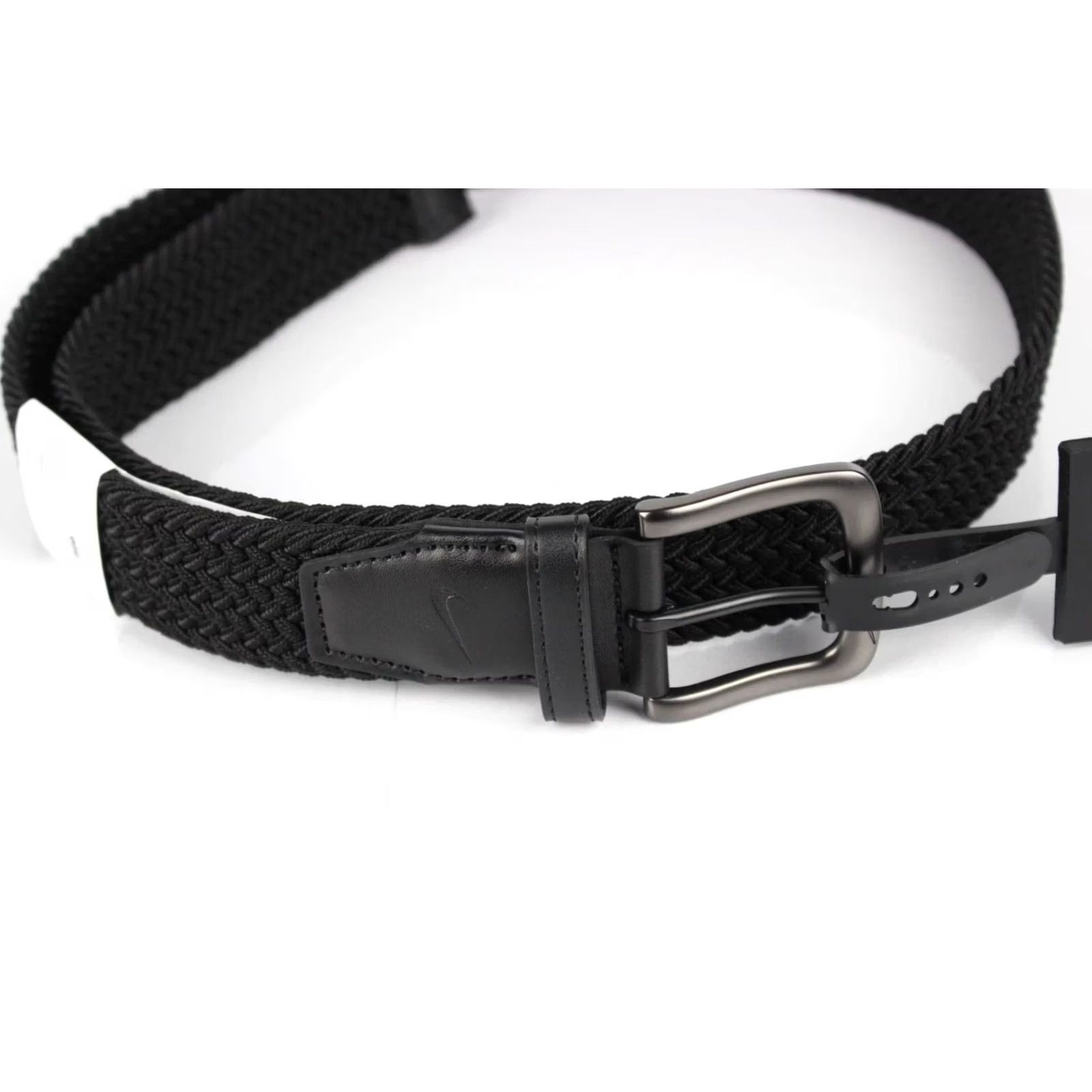 Nike Nike Men's G-Flex Woven Stretch Golf Belt Large Black Sports Size ONE SIZE - 2 Thumbnail