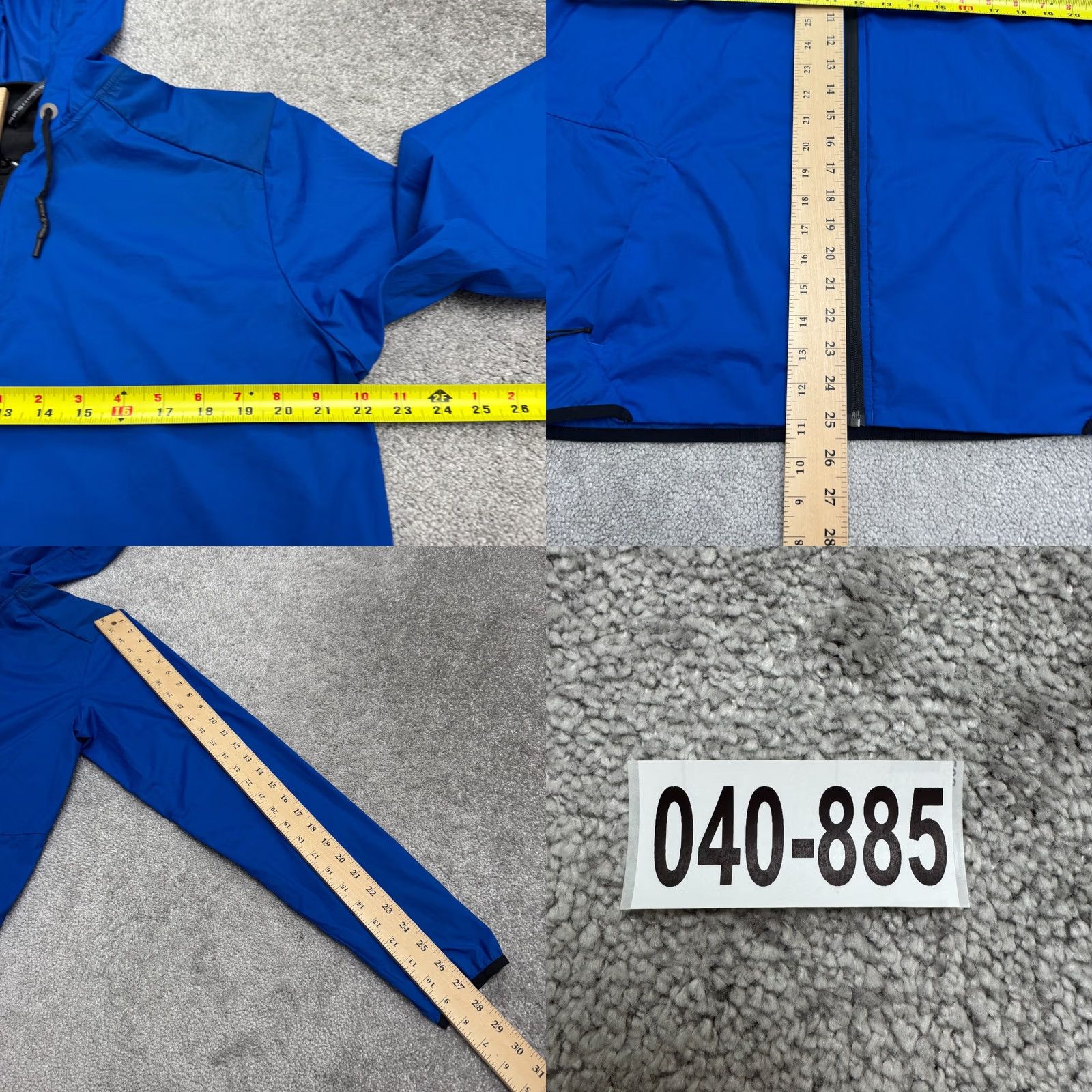 Vintage REI Co-Op Lightweight Windbreaker Hoodie Jacket Mens Medium Blue Full Zip Active Size US M / EU 48-50 / 2 - 9 Thumbnail