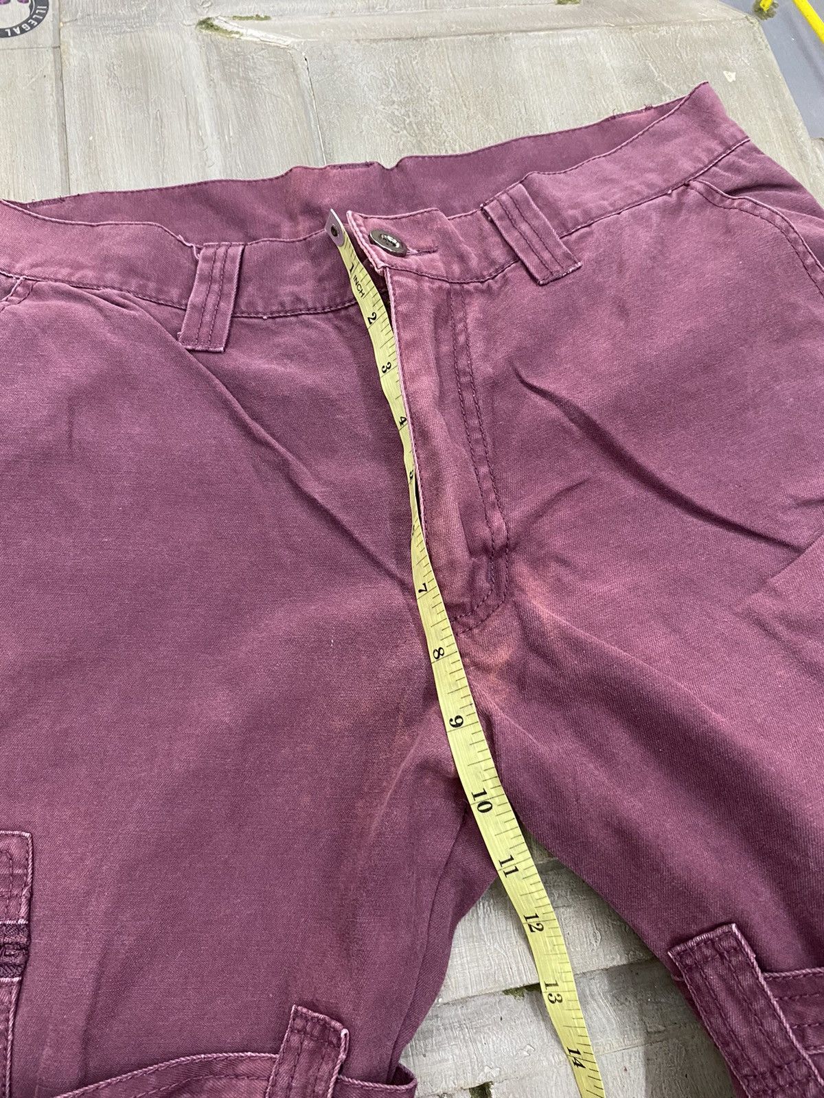 If Six Was Nine × Le Grande Bleu (L.G.B.) flared bondage pant purple japan undefined style Size US 29 - 12 Thumbnail