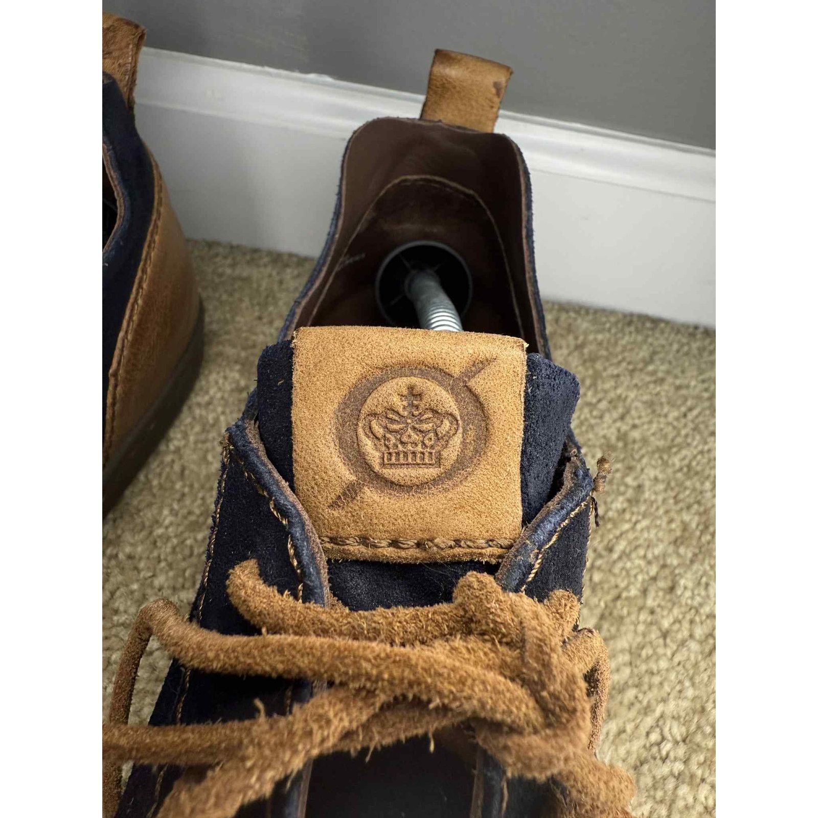 Born Born Allegheny Luxe Leather Casual Sneaker Black/Brown 11.5M Size US 11.5 / EU 44-45 - 7 Thumbnail