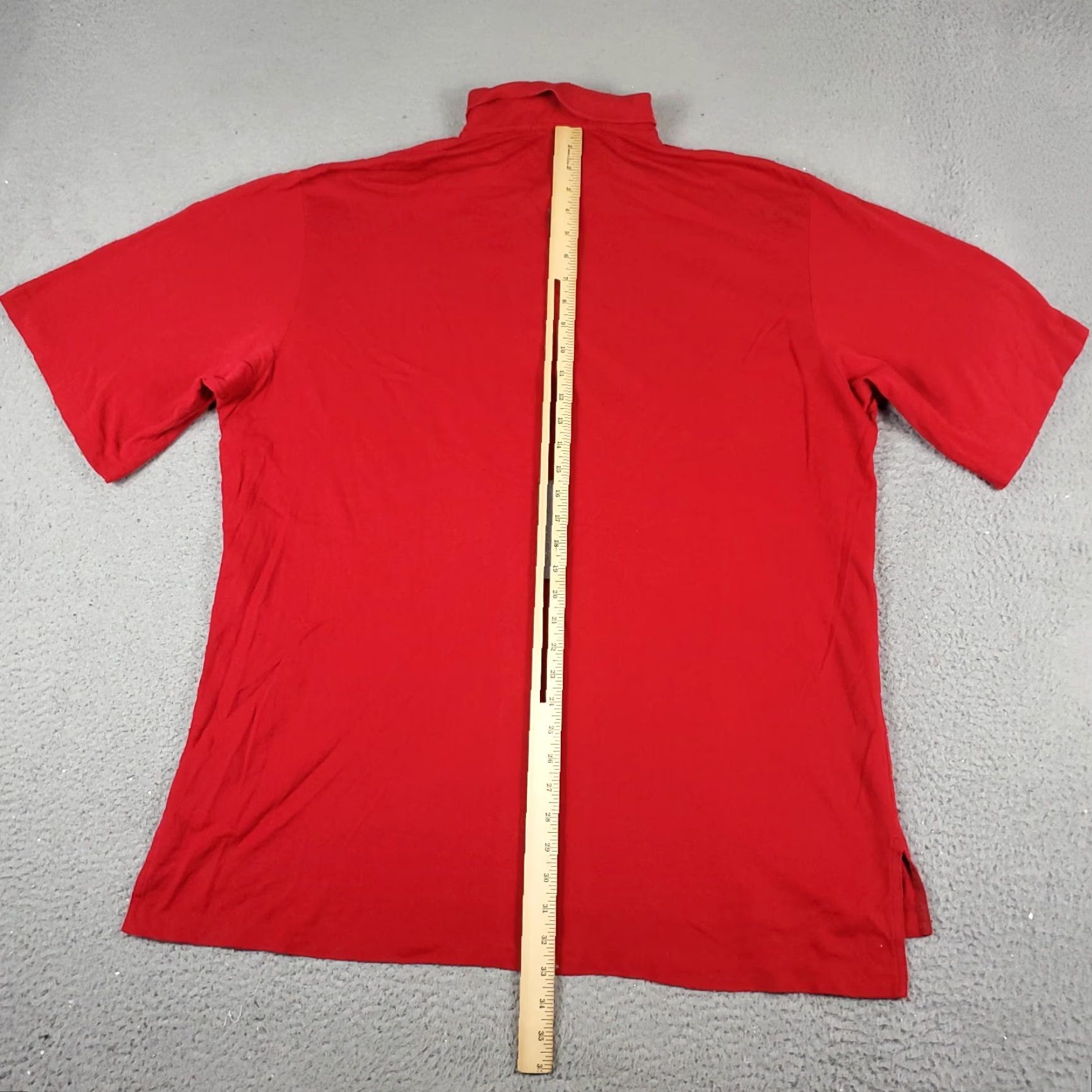 Ralph Lauren Ralph Lauren Polo Shirt Mens 2XL Red Pony Polo Shirt 2XL Red Classic Casual Button-Front Short Sleeve Mens Size US XXL / EU 58 / 5 - 5 Thumbnail