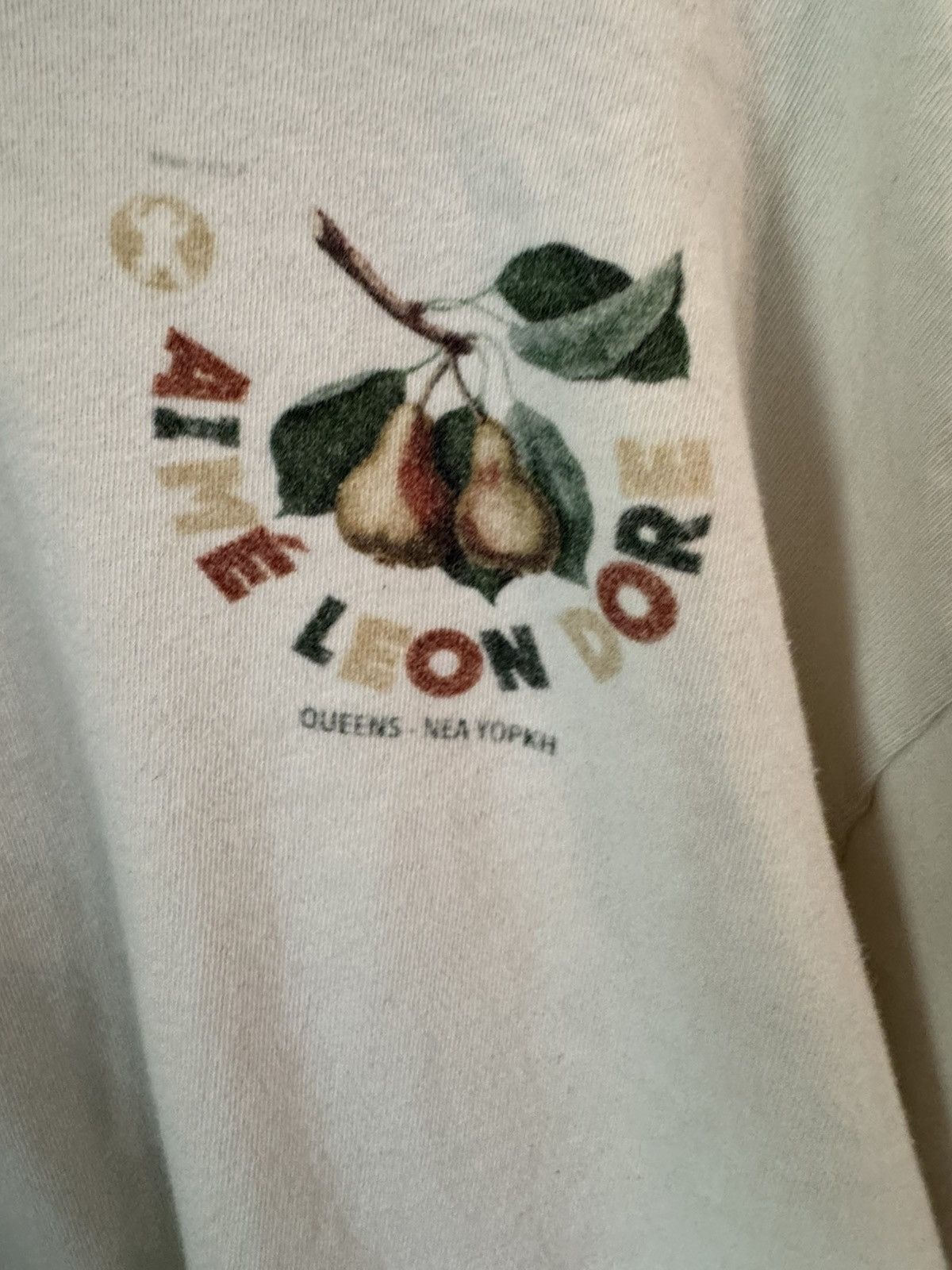 Aime Leon Dore FW21 Pear Graphic Tee Size US XL / EU 56 / 4 - 2 Thumbnail