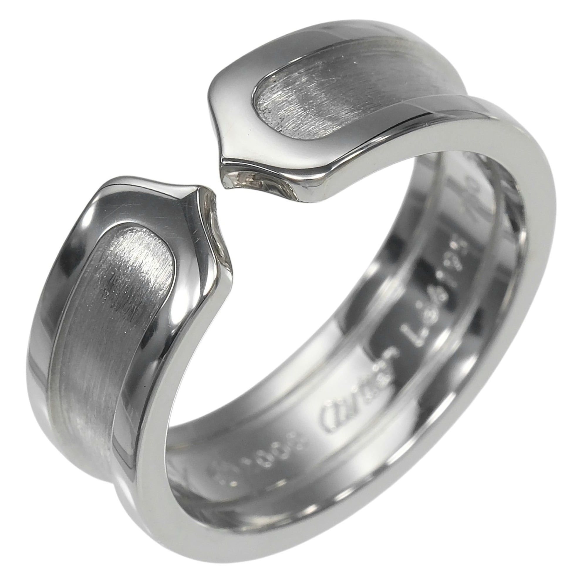 Cartier Cartier Ring 2C, Size 13, 18K White Gold, Approx. 7.7g Size ONE SIZE - 1 Thumbnail