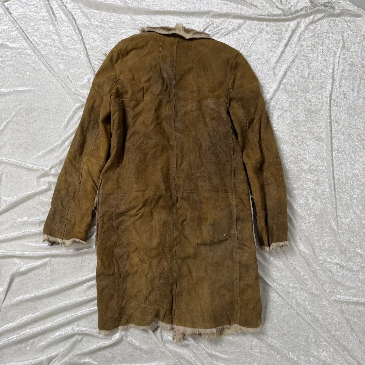 Other Vintage Sylvie Schimmel Goat Fur Coat - Brown Size L / US 10 / IT 46 - 7 Thumbnail