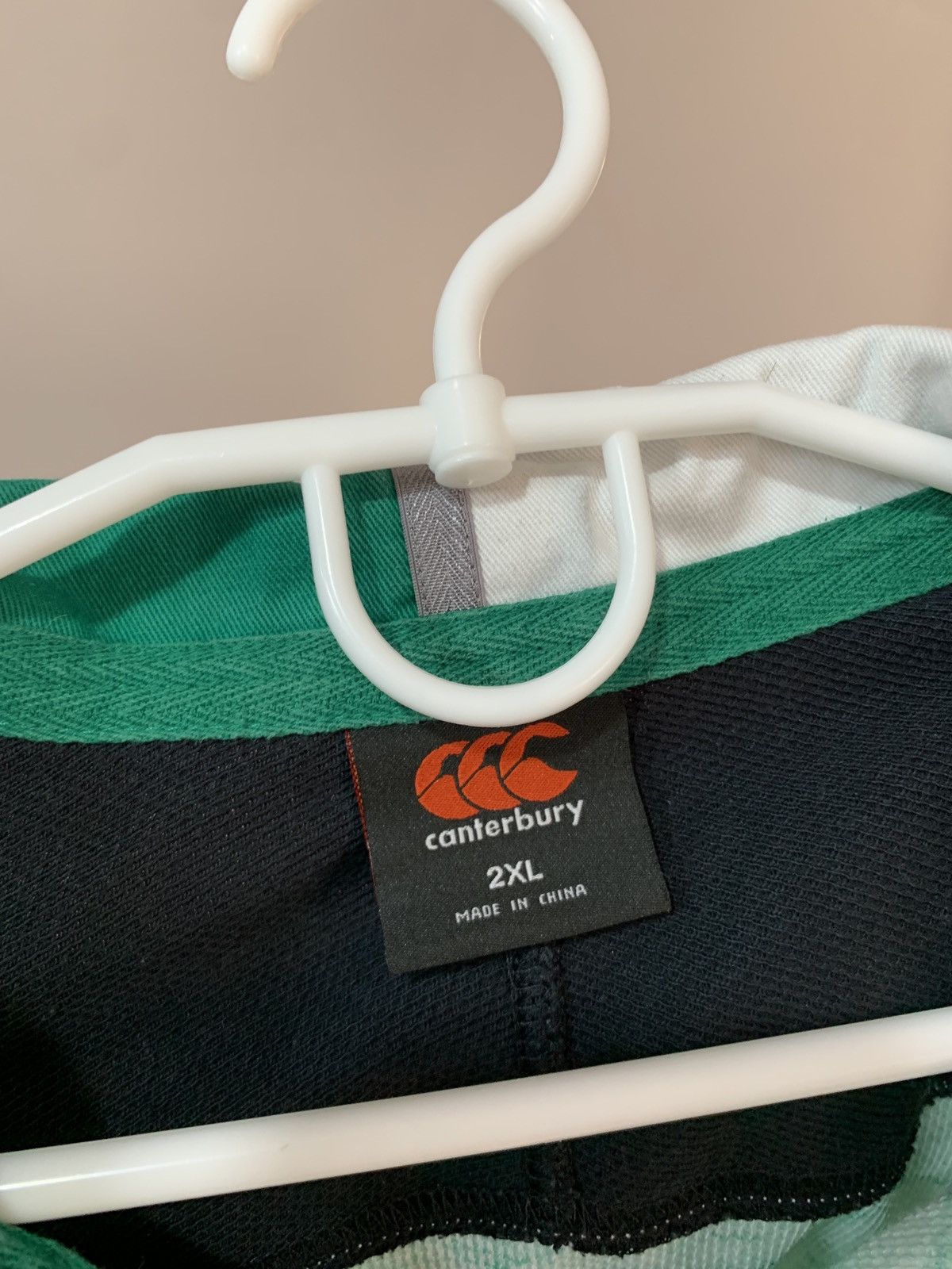 Canterbury of New Zealand Ireland 2018 Away Rugby Union Long Sleeve Shirt Canterbury Size US XXL / EU 58 / 5 - 9 Thumbnail