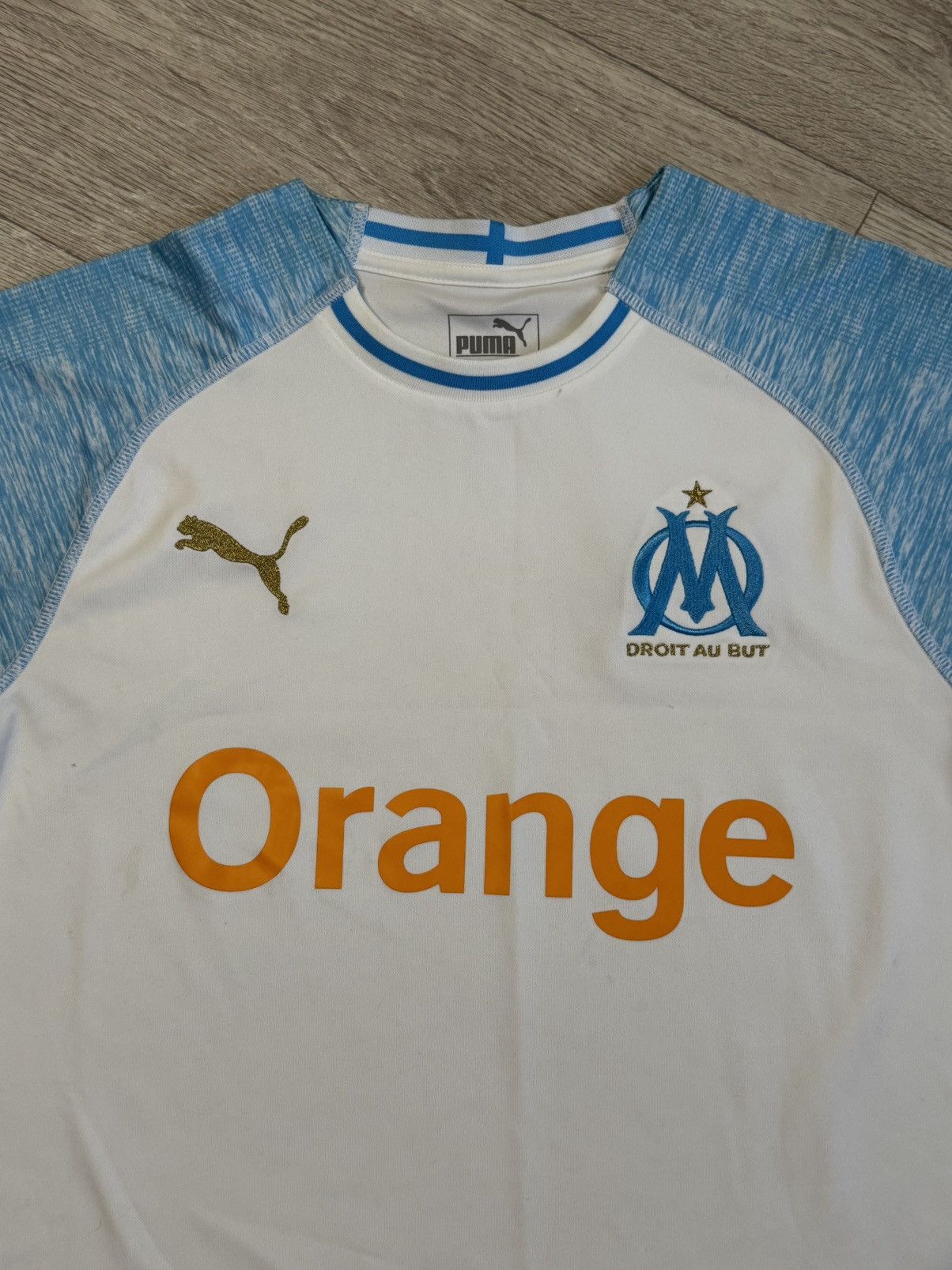 Puma 🔷Puma Olympique Marseille 2018/19 Soccer jersey🔷 Size US S / EU 44-46 / 1 - 4 Thumbnail