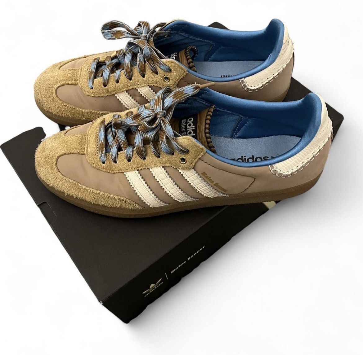 Adidas × Wales Bonner Nylon / Desert White Samba Size US 11 / EU 44 - 2 Thumbnail