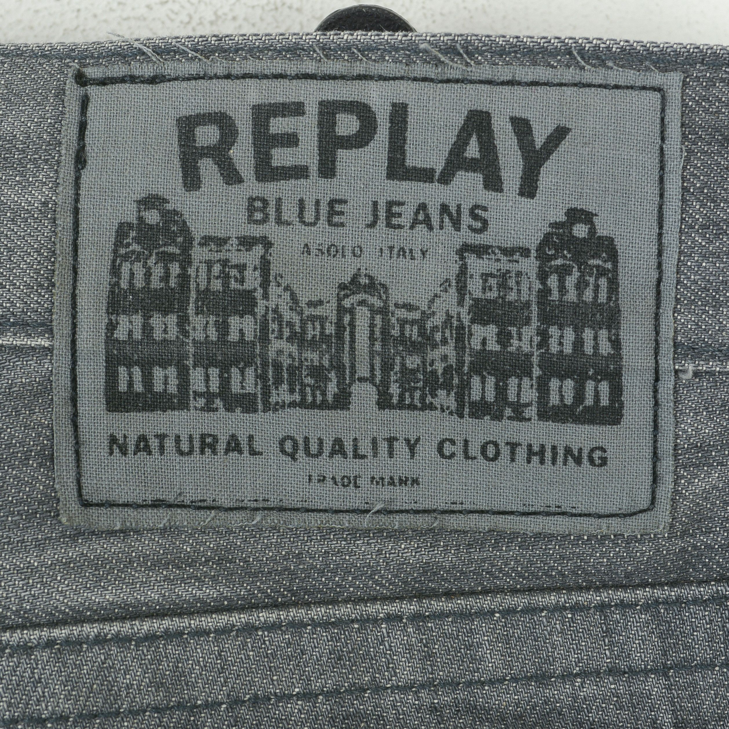 Replay JEANS W36 L30 Regular Straight Denim Pants Trousers Italian Size US 36 / EU 52 - 7 Thumbnail
