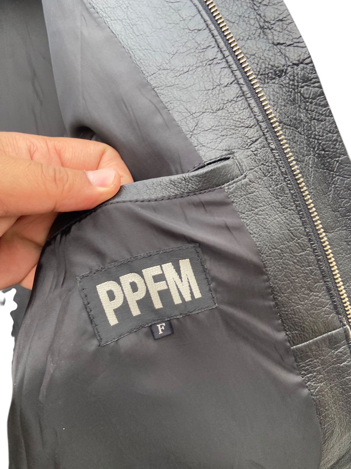 PPFM Vintage PPFM Leather Parka Jacket Size US M / EU 48-50 / 2 - 8 Thumbnail