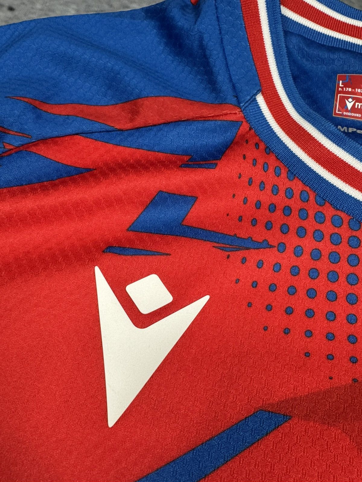 Macron Viktoria Plzen Macron 2024-2025 Football Jersey Size US L / EU 52-54 / 3 - 5 Thumbnail