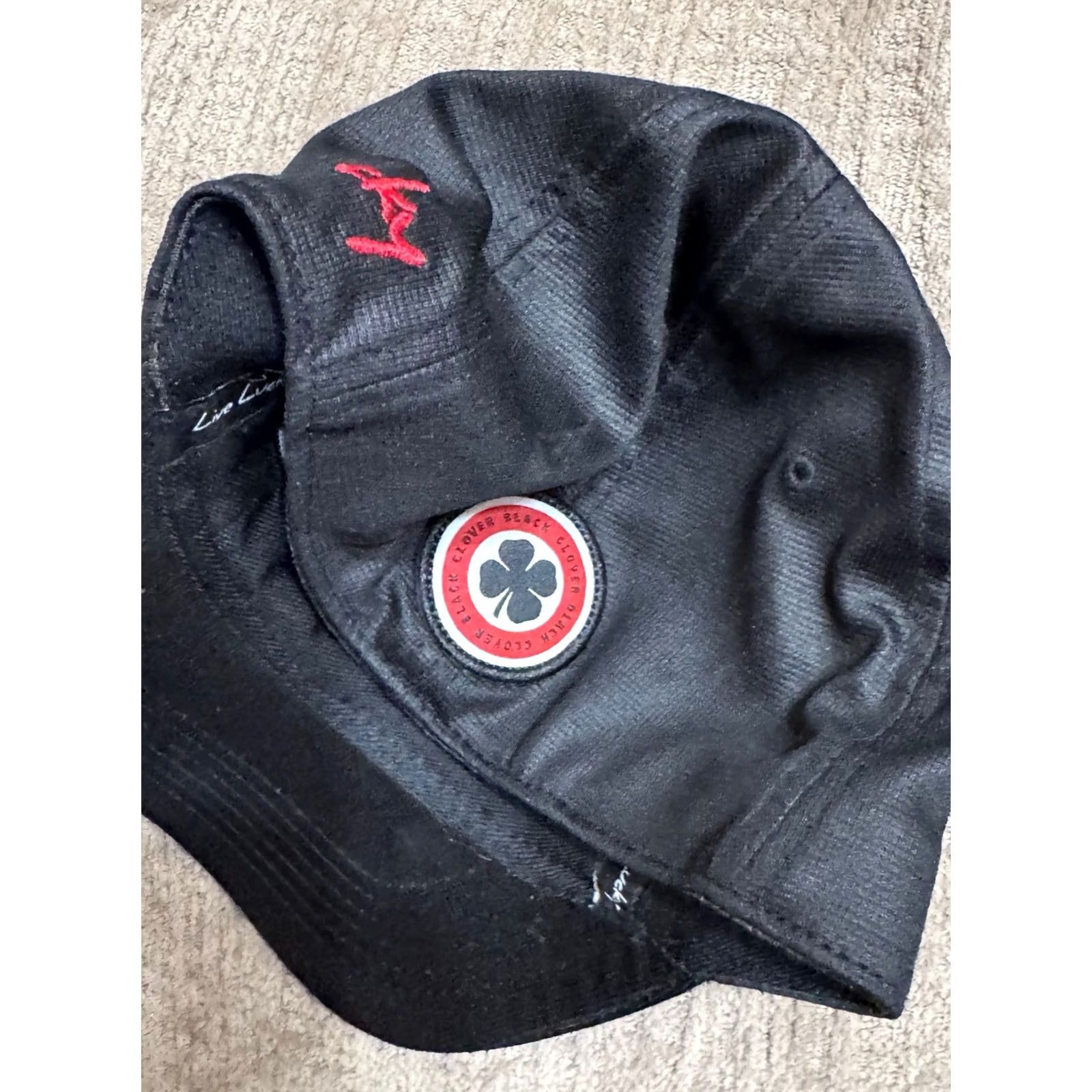 Vintage Nike Black Clover Stanford University Live Lucky Hat Cap S/M Small/Medium Hat Mens Size ONE SIZE - 4 Thumbnail