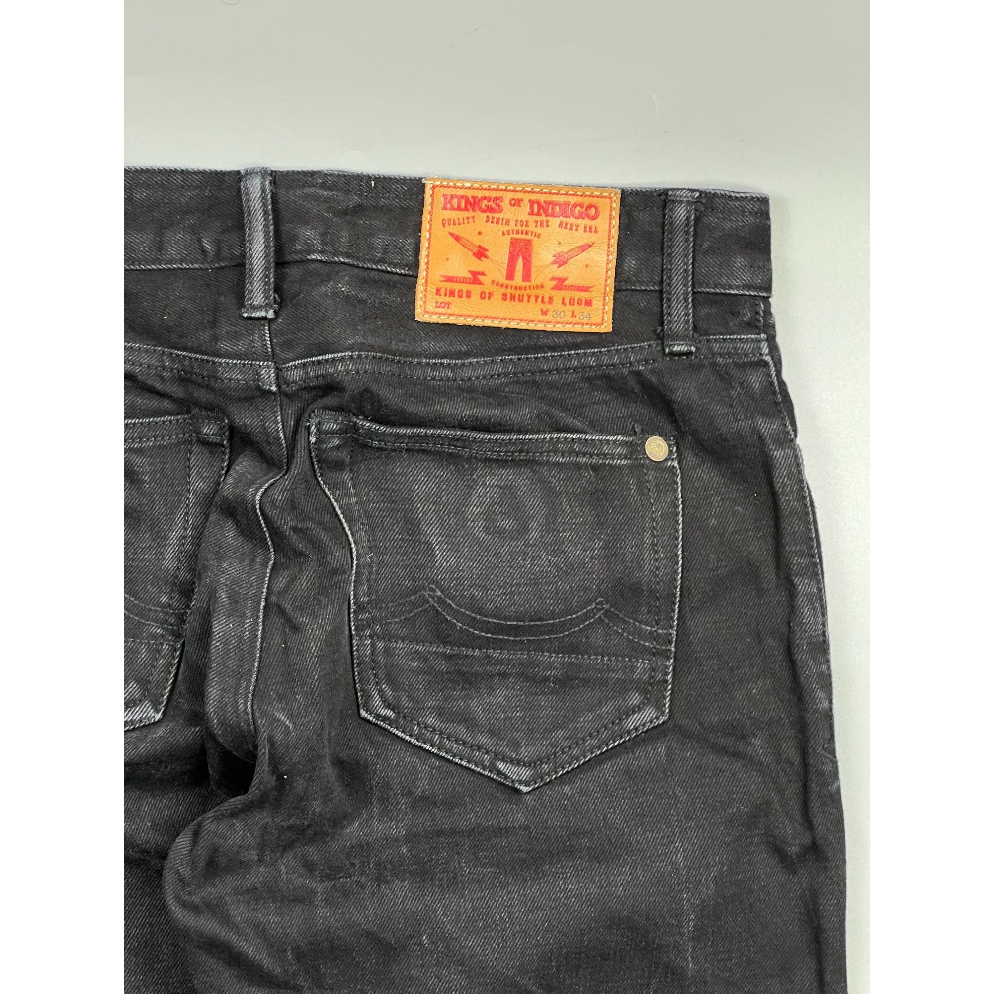 Kings Of Indigo Kings Of Indigo 13 OZ Charles Selvage Denim Jeans (Y0934) Size US 30 / EU 46 - 16 Thumbnail