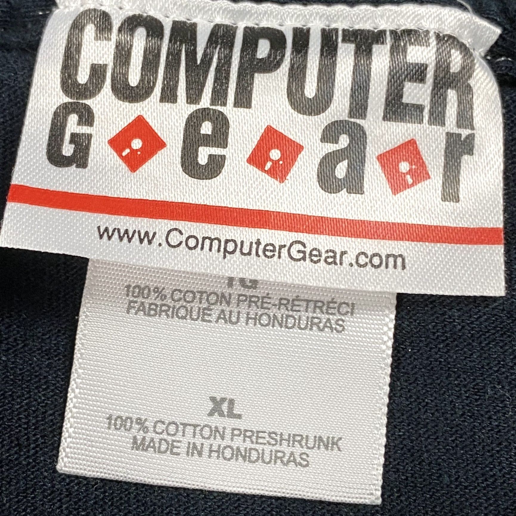 Vintage VINTAGE 1990s Programmer Funny Graphic T-Shirt Men XL Black Computer Engineering Gadgets Size US XL / EU 56 / 4 - 3 Thumbnail