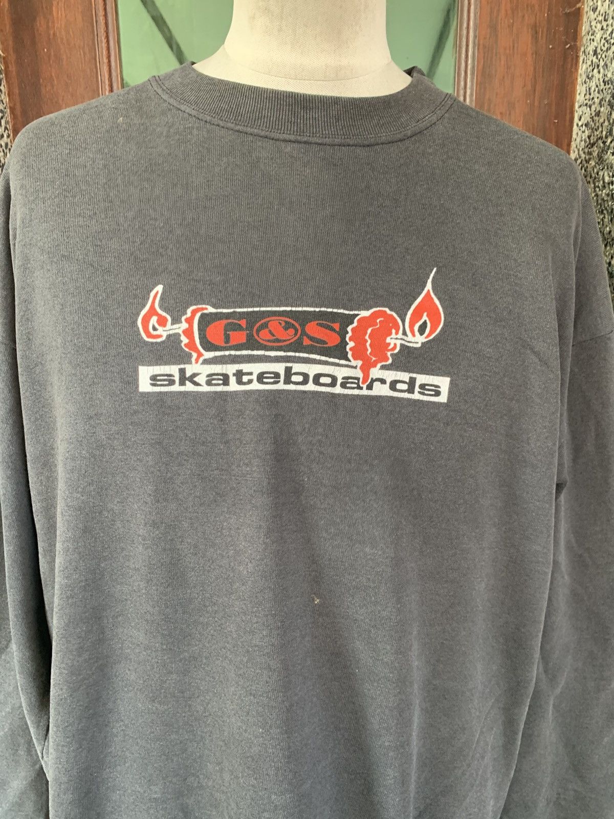 Vintage Vintage 90s G&S Gordon And Smith Skateboards Sweatshirt Size US L / EU 52-54 / 3 - 2 Thumbnail