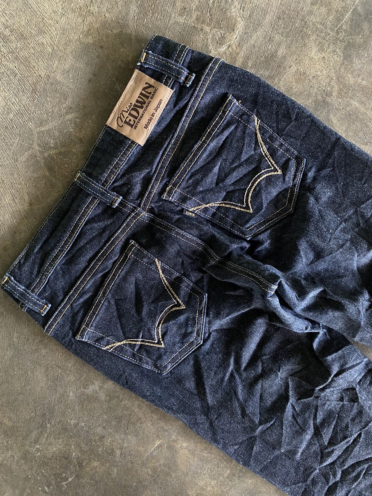 14th Addiction × Edwin × Hysteric Glamour MISS EDWIN DENIM PANTS Size 28" / US 6 / IT 42 - 4 Thumbnail