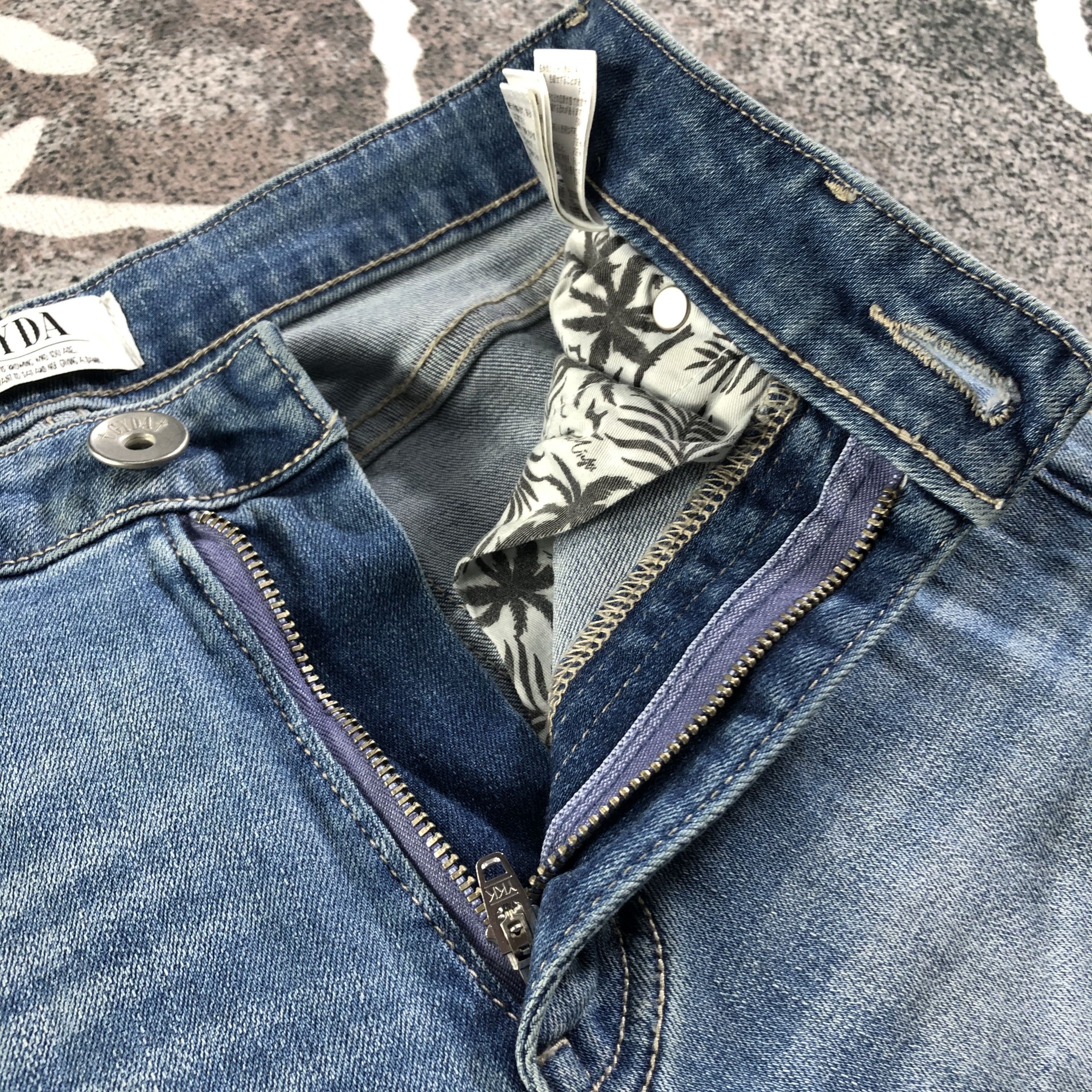 Japanese Brand Gyda Jeans Distressed Flare Denim Size US 26 / EU 42 - 8 Thumbnail