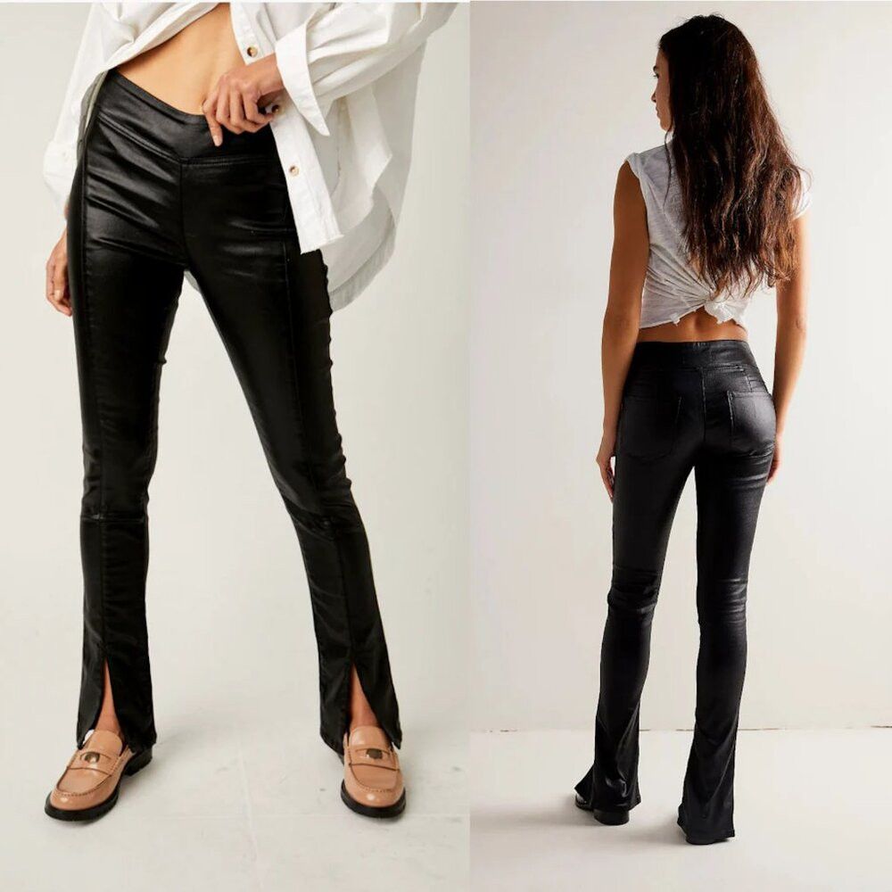 Free People NWT New $128 Free People Women's Double Dutch Coated Pull-O Size 36" / US 14 / IT 50 - 1 Thumbnail