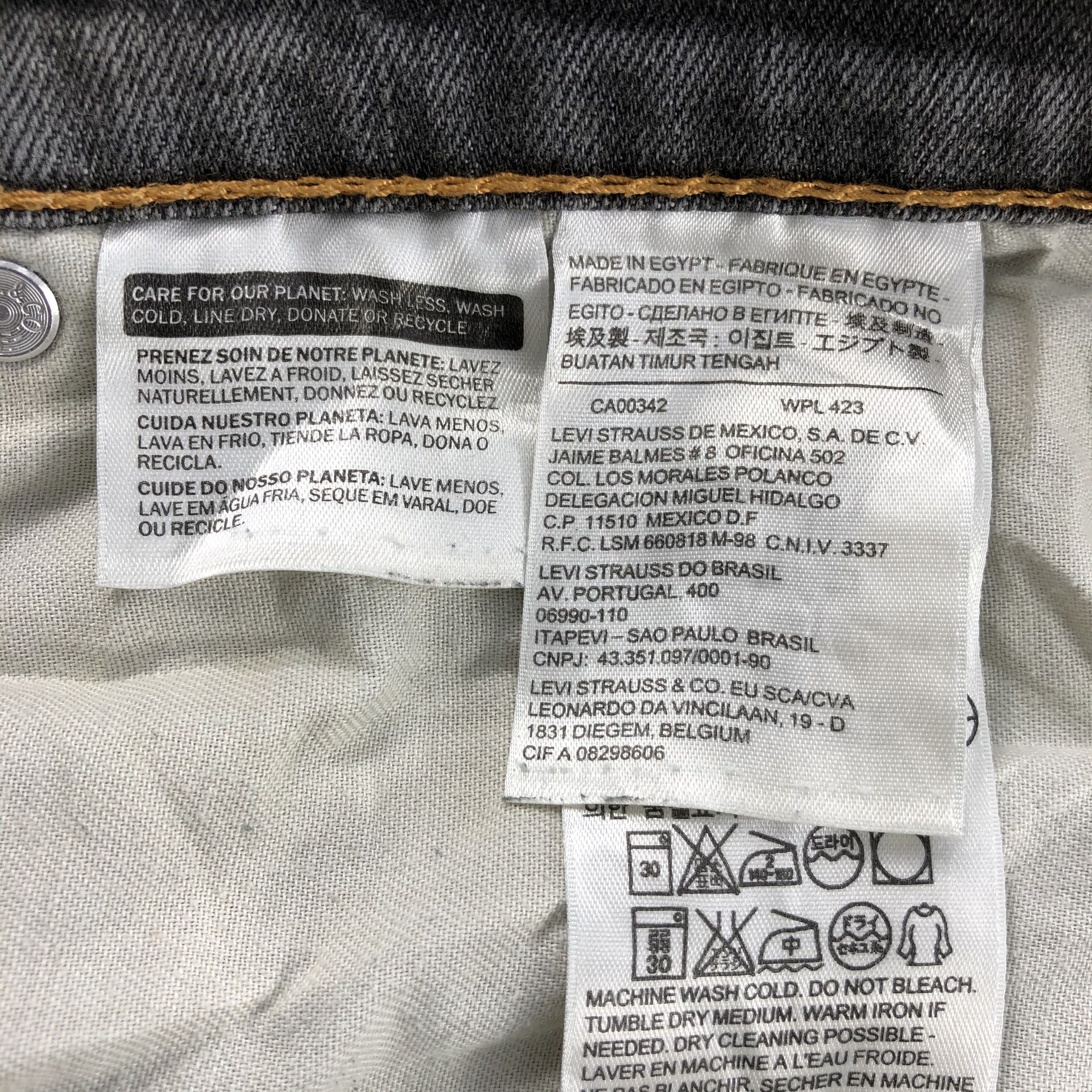 Levi's × Vintage Vintage Faded Black Levis 541 Jeans-JM1811 Size US 34 / EU 50 - 10 Thumbnail