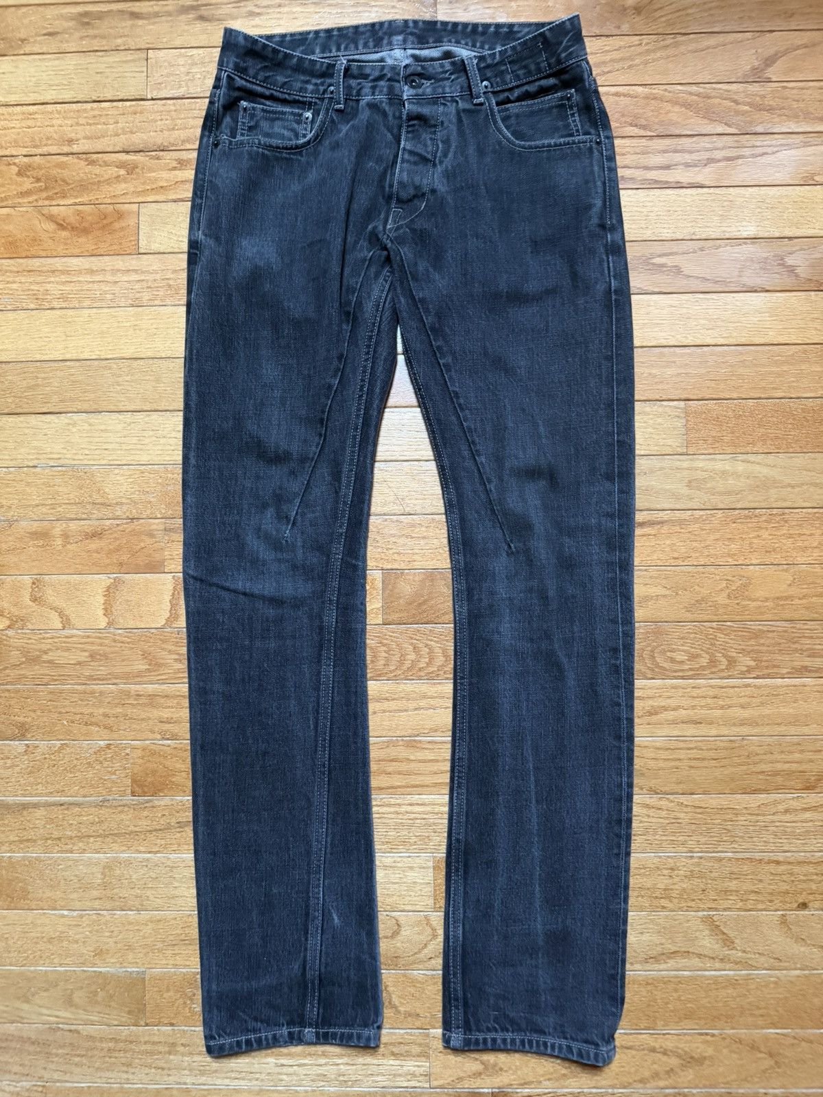 Rick Owens Rick Owens UNBW Detroit Cut Denim Size US 30 / EU 46 - 1 Thumbnail