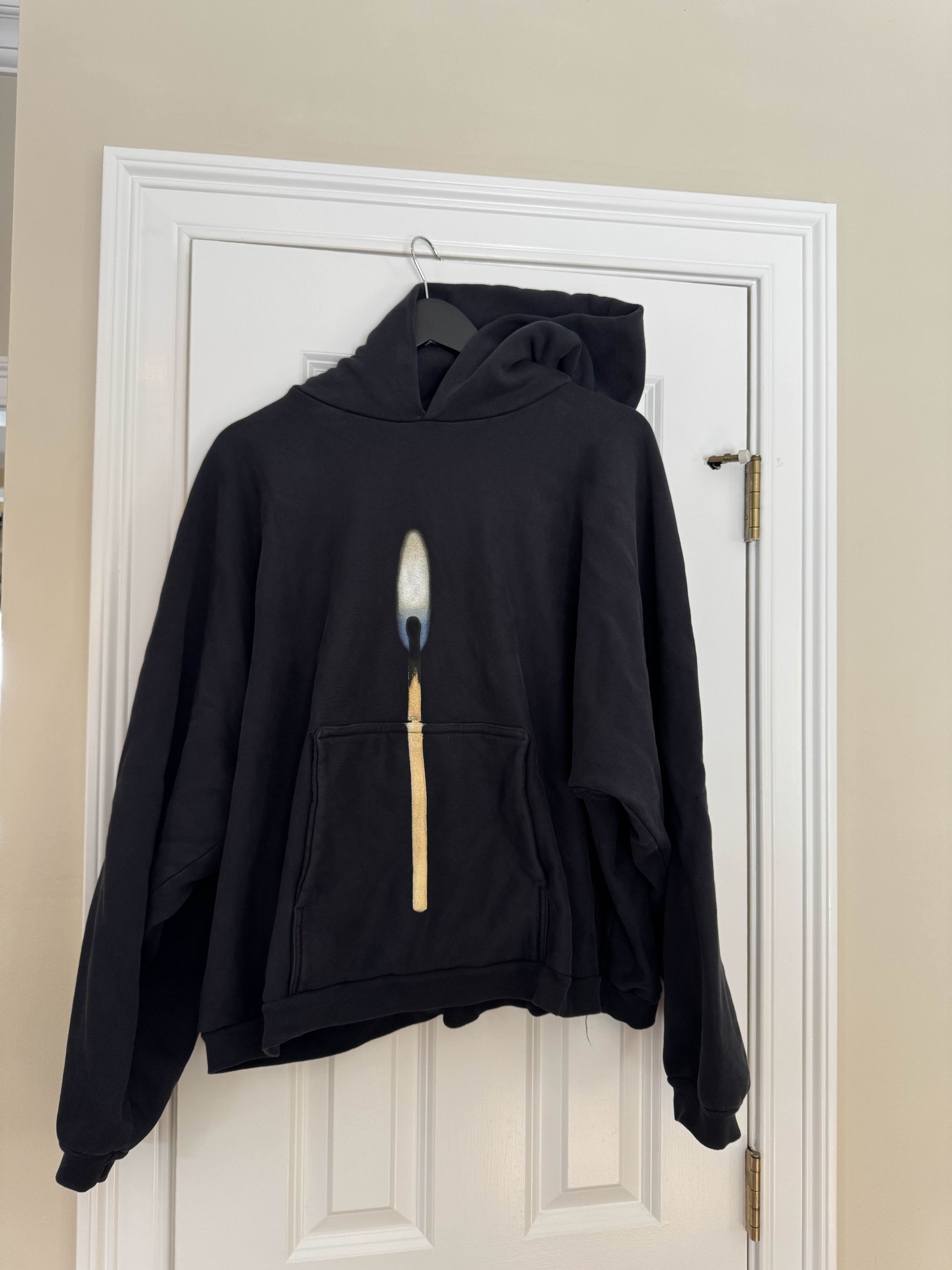 Kanye West Kanye West Yeezy DONDA 2 Concert Merch Lit Match Hoodie