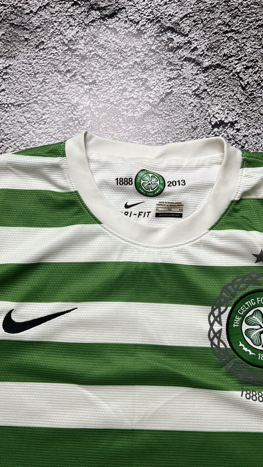 Adidas 2012-2013 Celtic Glasgow 125 years anniversary Nike jersey Size US XL / EU 56 / 4 - 5 Thumbnail