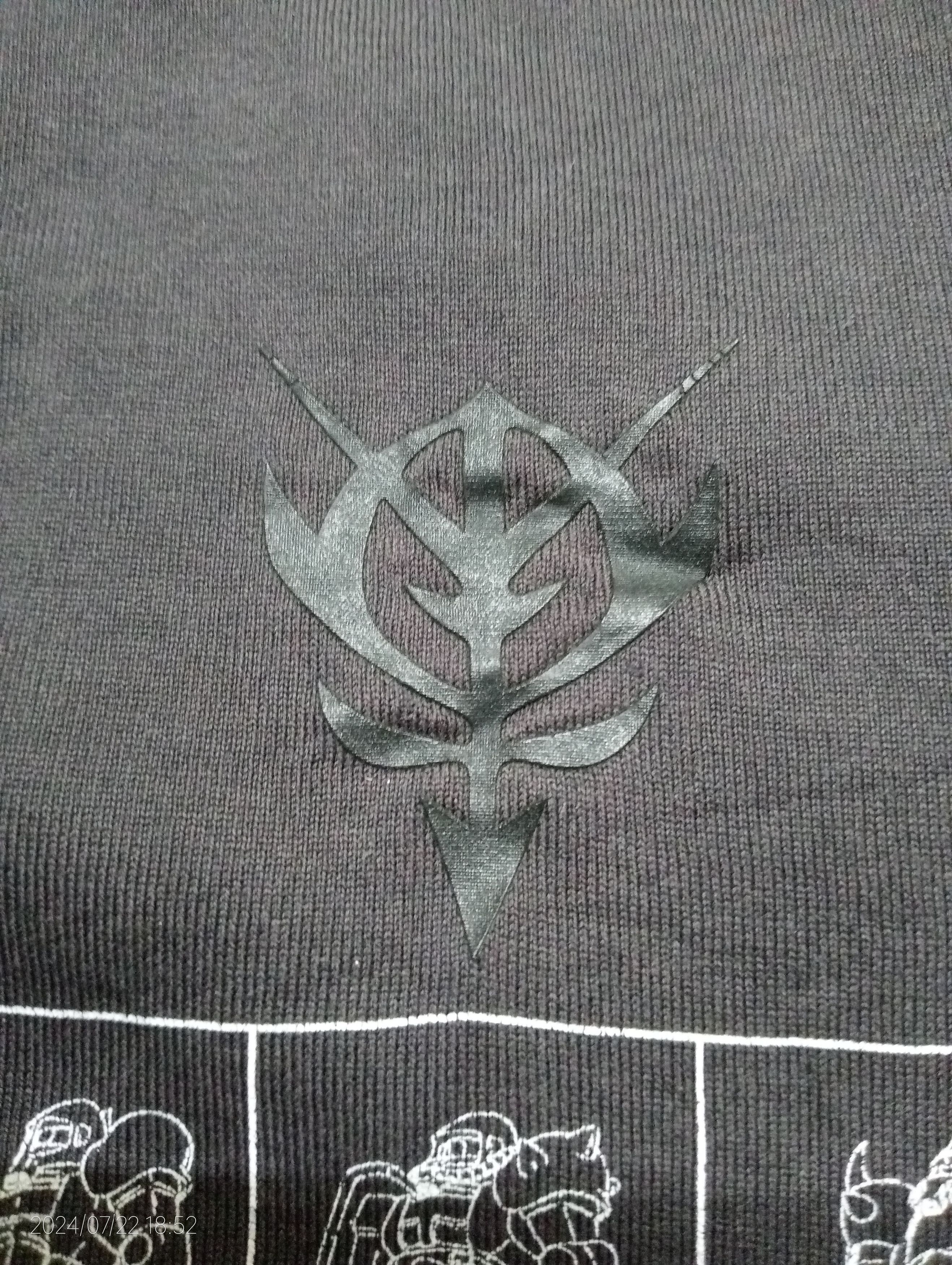 Anime × Japanese Brand Vintage Gundam The Principality of Zeon Force Tee Size US XL / EU 56 / 4 - 4 Thumbnail