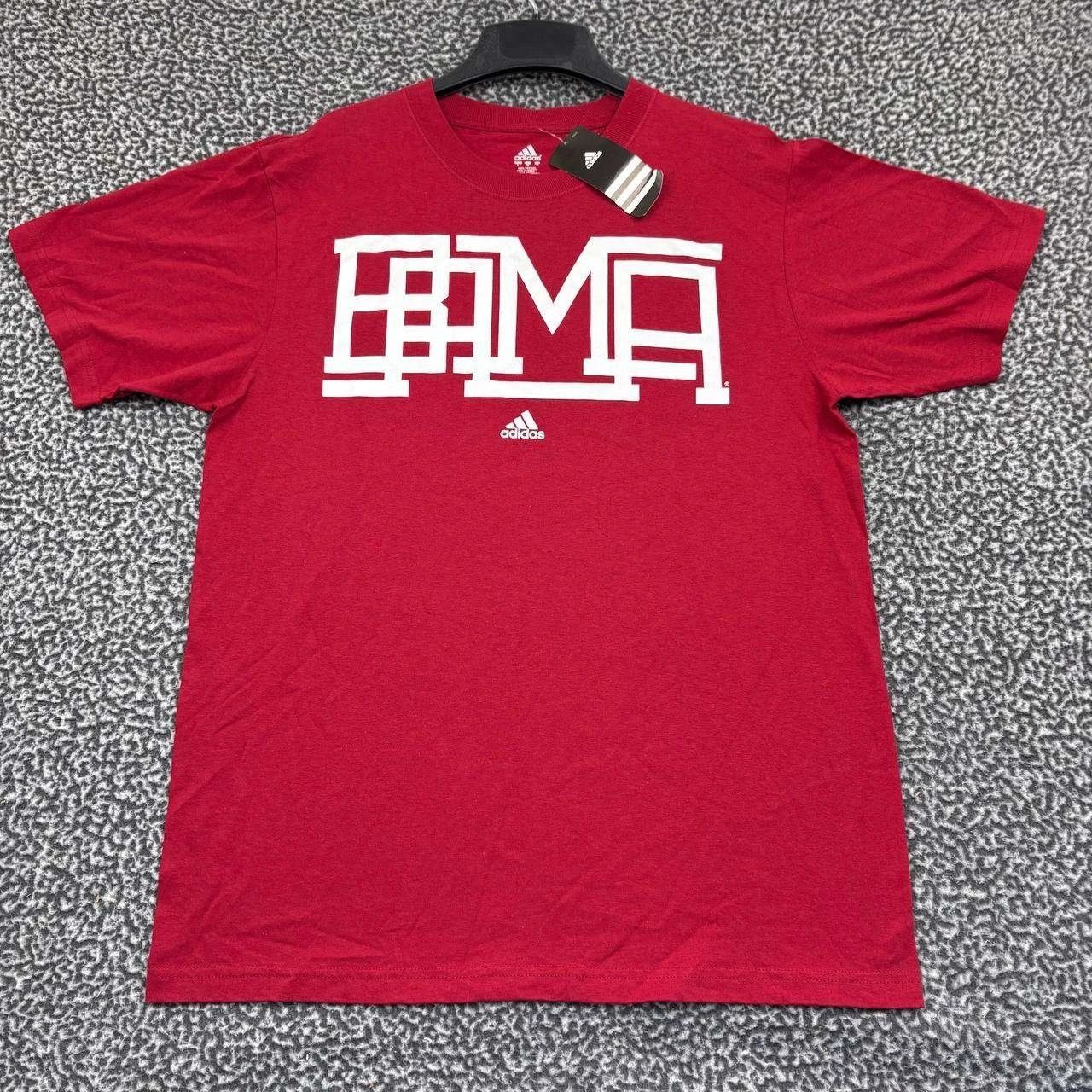 Adidas Alabama Crimson Tide Shirt Men Short Sleeve Crew Neck L Size US L / EU 52-54 / 3 - 1 Thumbnail