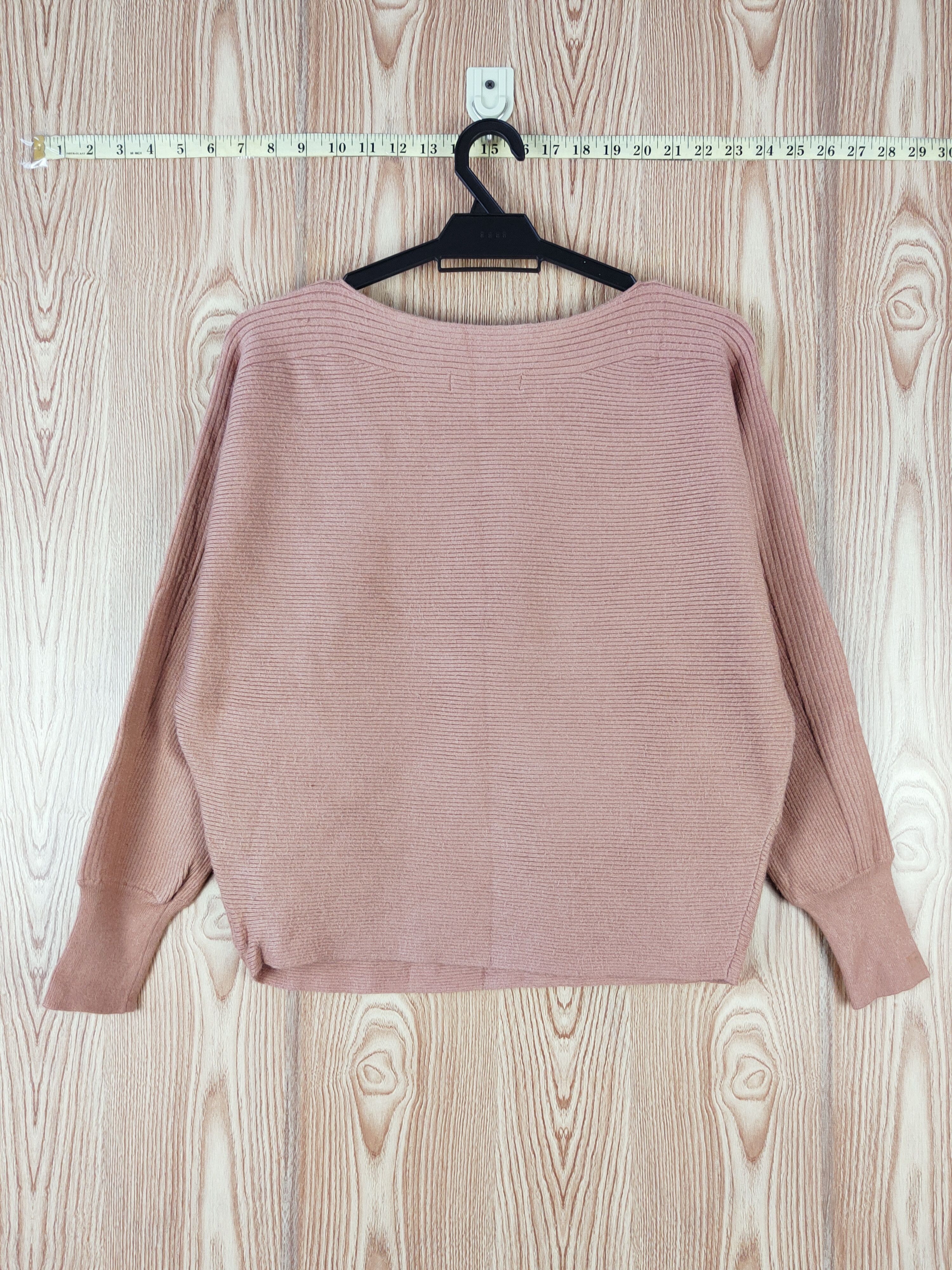 Homespun Knitwear × Japanese Brand × Vintage Cecil McBee Peach Knitwear Sweatshirts #W872 Size M / US 6-8 / IT 42-44 - 8 Thumbnail