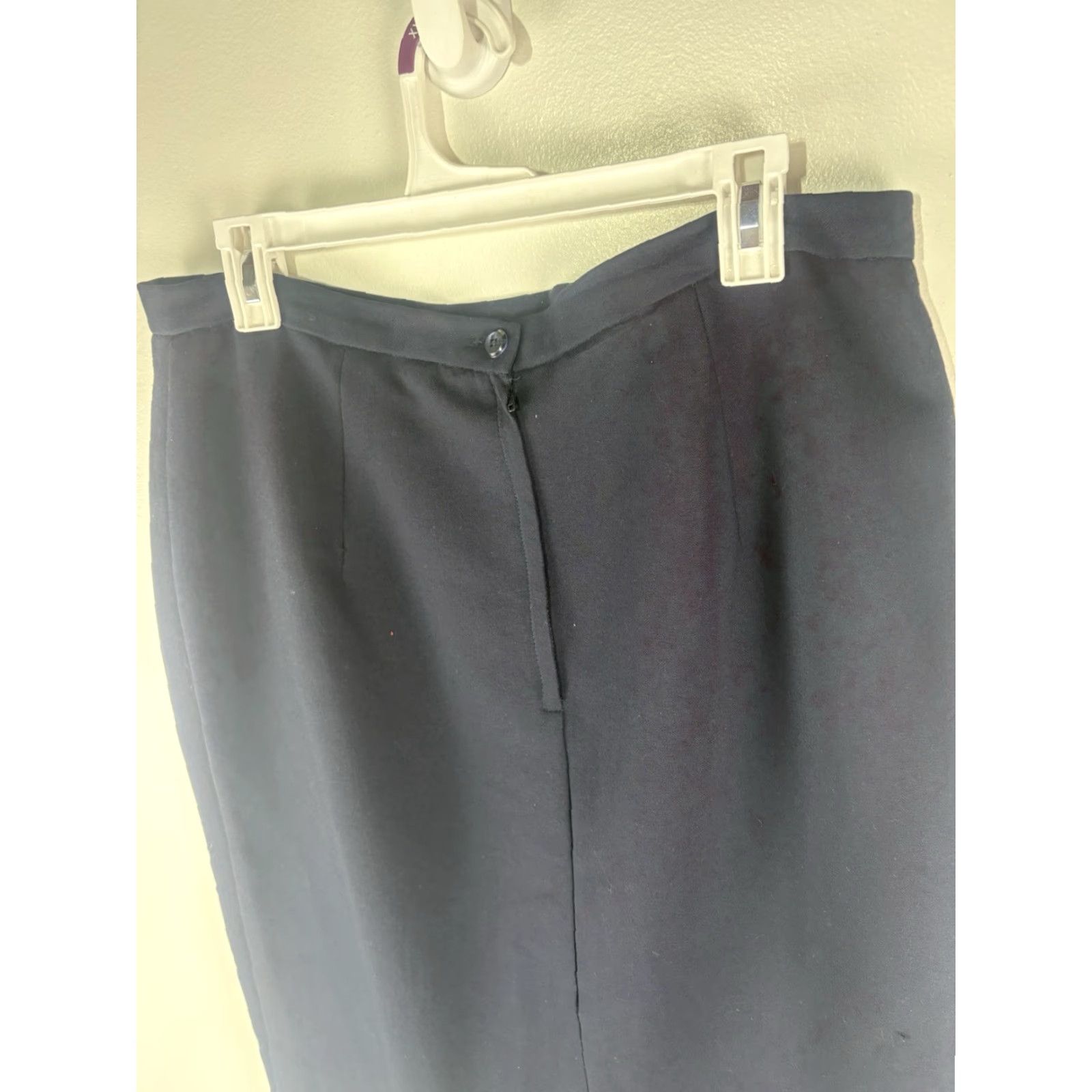 Vintage Vintage NAVY New York Maxi Skirt Womens Size 18 USA Size 40" / US 18 - 5 Thumbnail