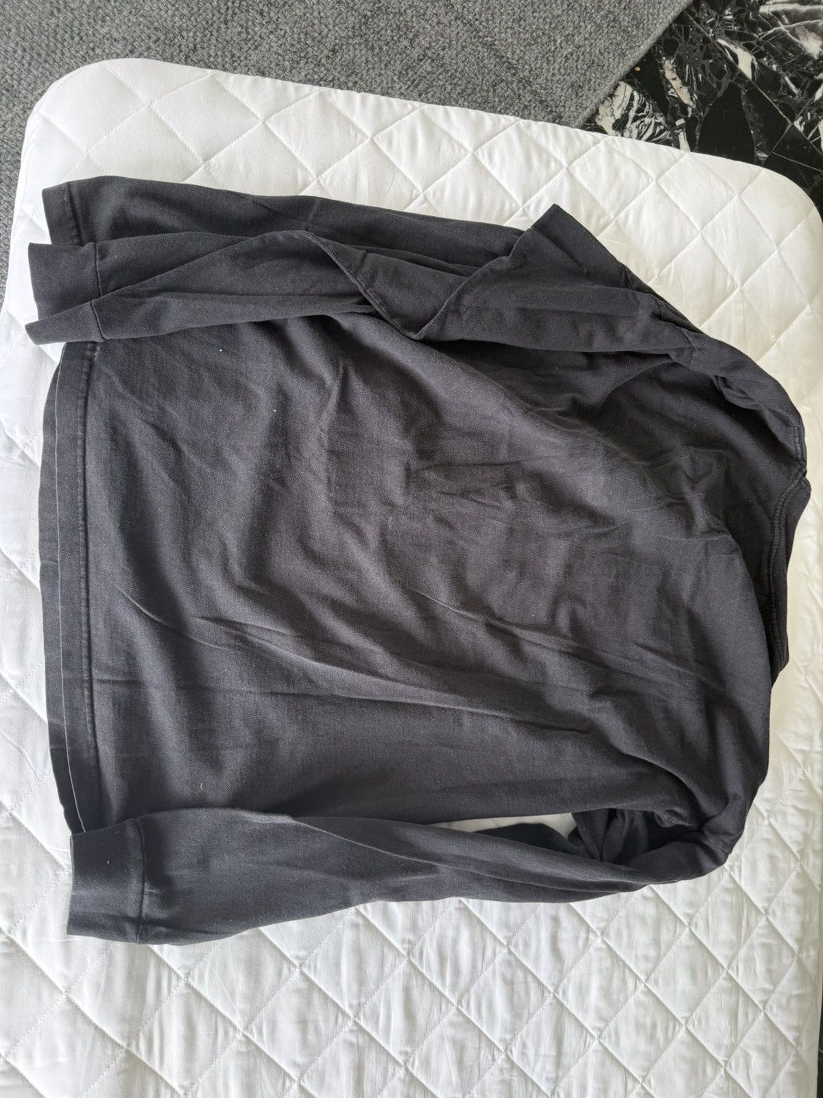 Vlone Rhude “Vlone” Graphic Black Long Sleeve T-Shirt XXL Size US XXL / EU 58 / 5 - 4 Thumbnail