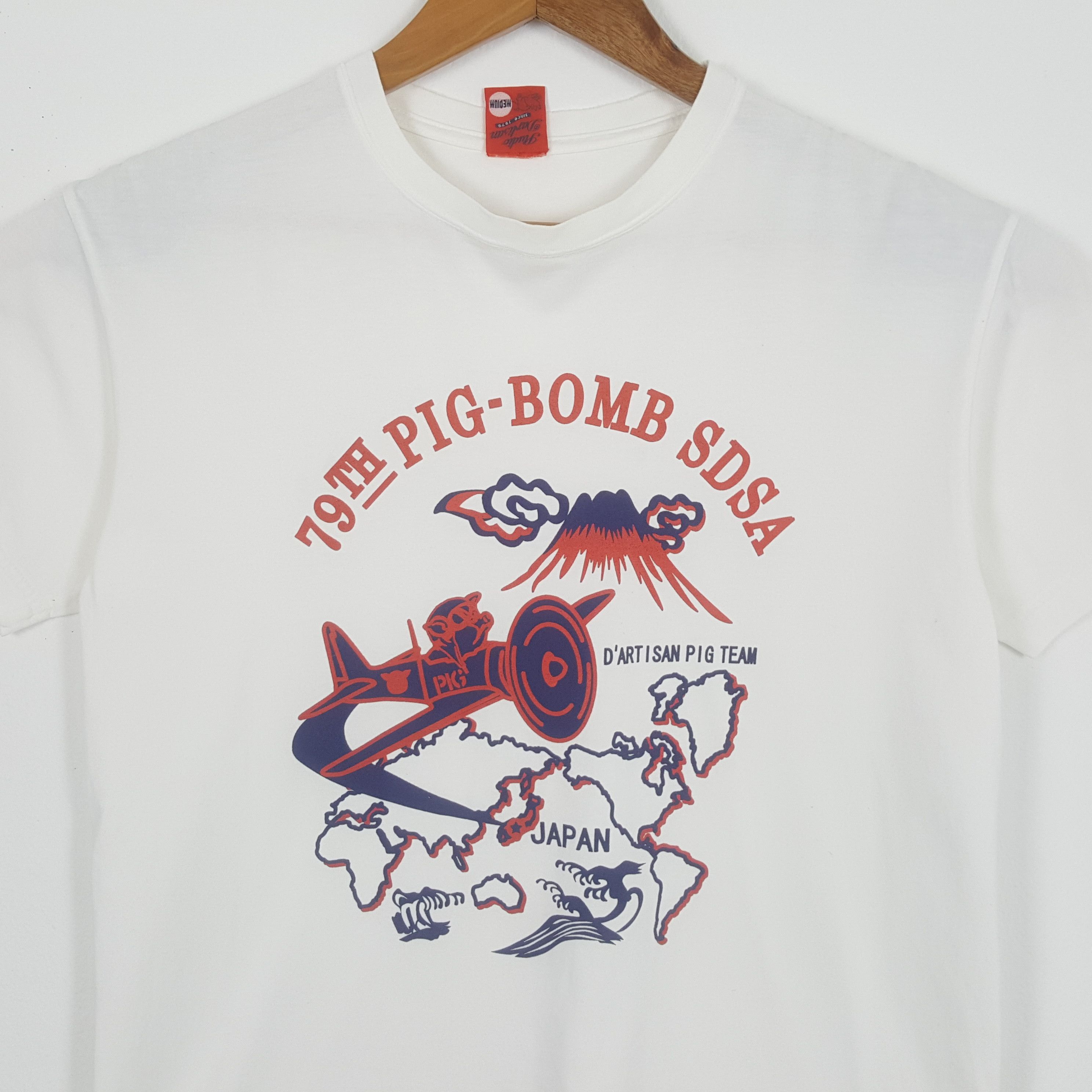 Vintage STUDIO D'ARTISAN PIG Japanese Brand T-Shirts