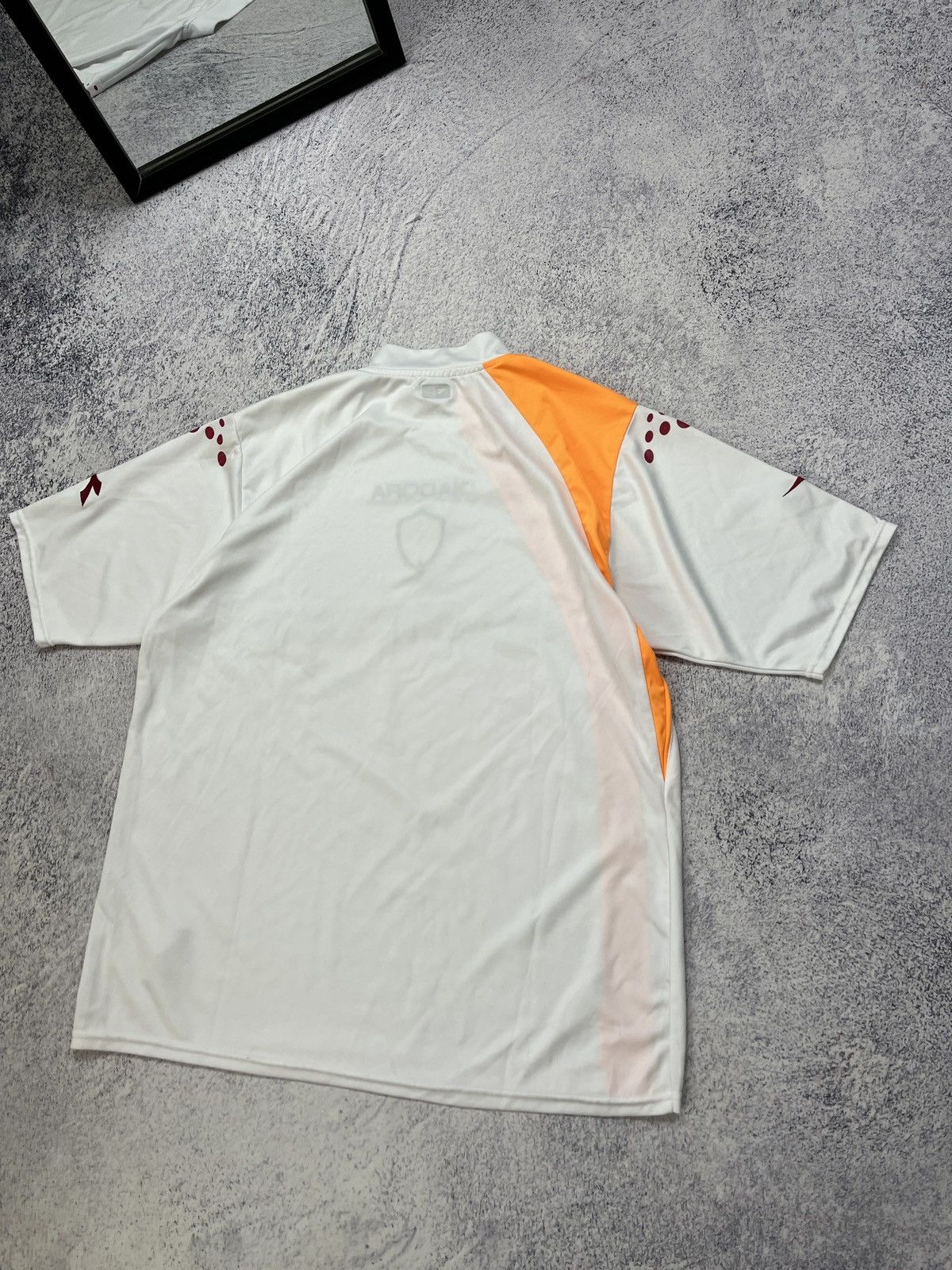 Diadora × Vintage Diadora As Roma Away Football Shirt 2004/05 Soccer Jersey Size US XL / EU 56 / 4 - 16 Thumbnail