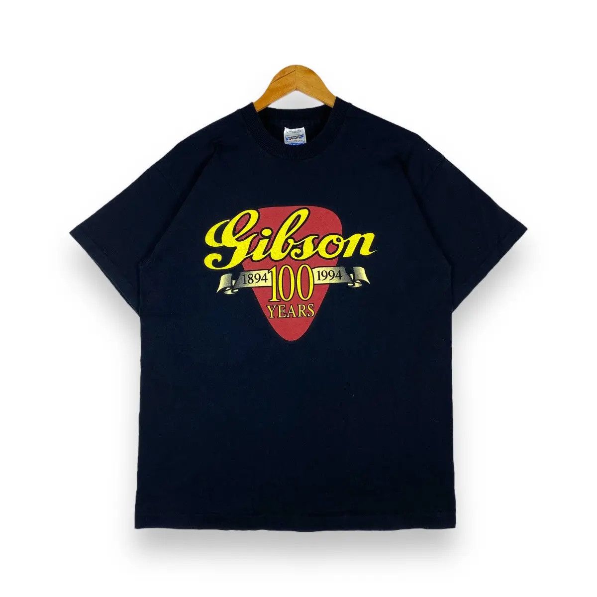 Vintage VINTAGE 90's GIBSON 100 YEARS ANNIVERSARY 1894-1994 TEE Size US L / EU 52-54 / 3 - 1 Thumbnail