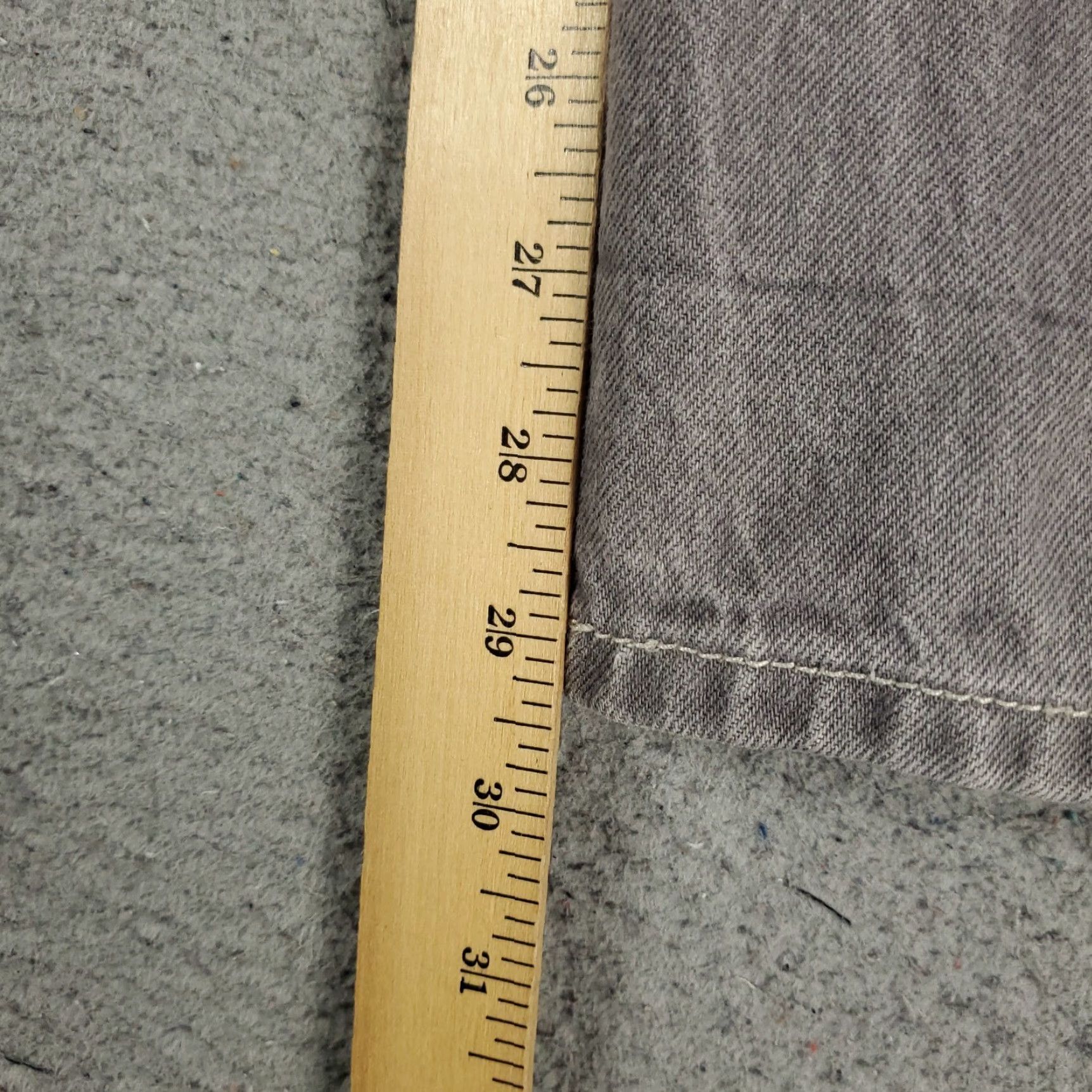 Levi's Levi's 501 Jeans Mens Regular Size 40x30 Gray Straight Leg Denim Pants Size US 40 / EU 56 - 6 Thumbnail