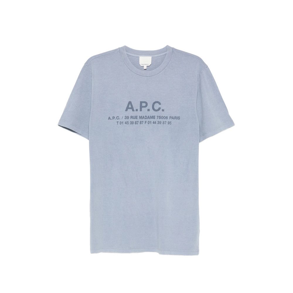 A.p.c. BLUE T-Shirts & Vests - T-Shirts