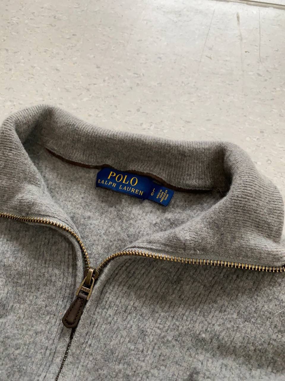 Polo Ralph Lauren × Vintage 00s Polo Ralph Lauren Zip Streetwear Vintage Luxury Logo Size M / US 6-8 / IT 42-44 - 7 Thumbnail