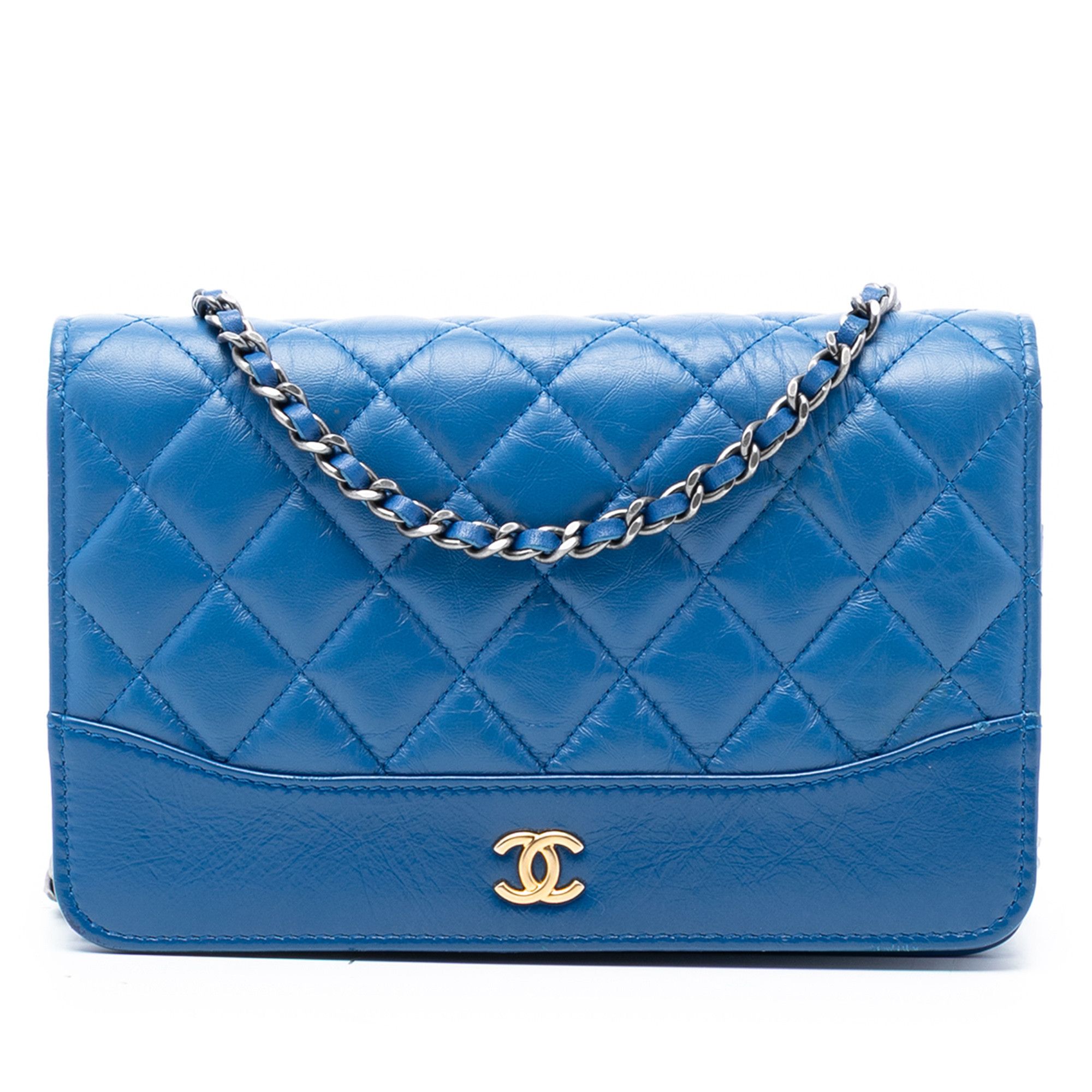 Chanel Chanel Quilted Aged Calfskin Gabrielle Wallet On Chain Size ONE SIZE - 1 Thumbnail