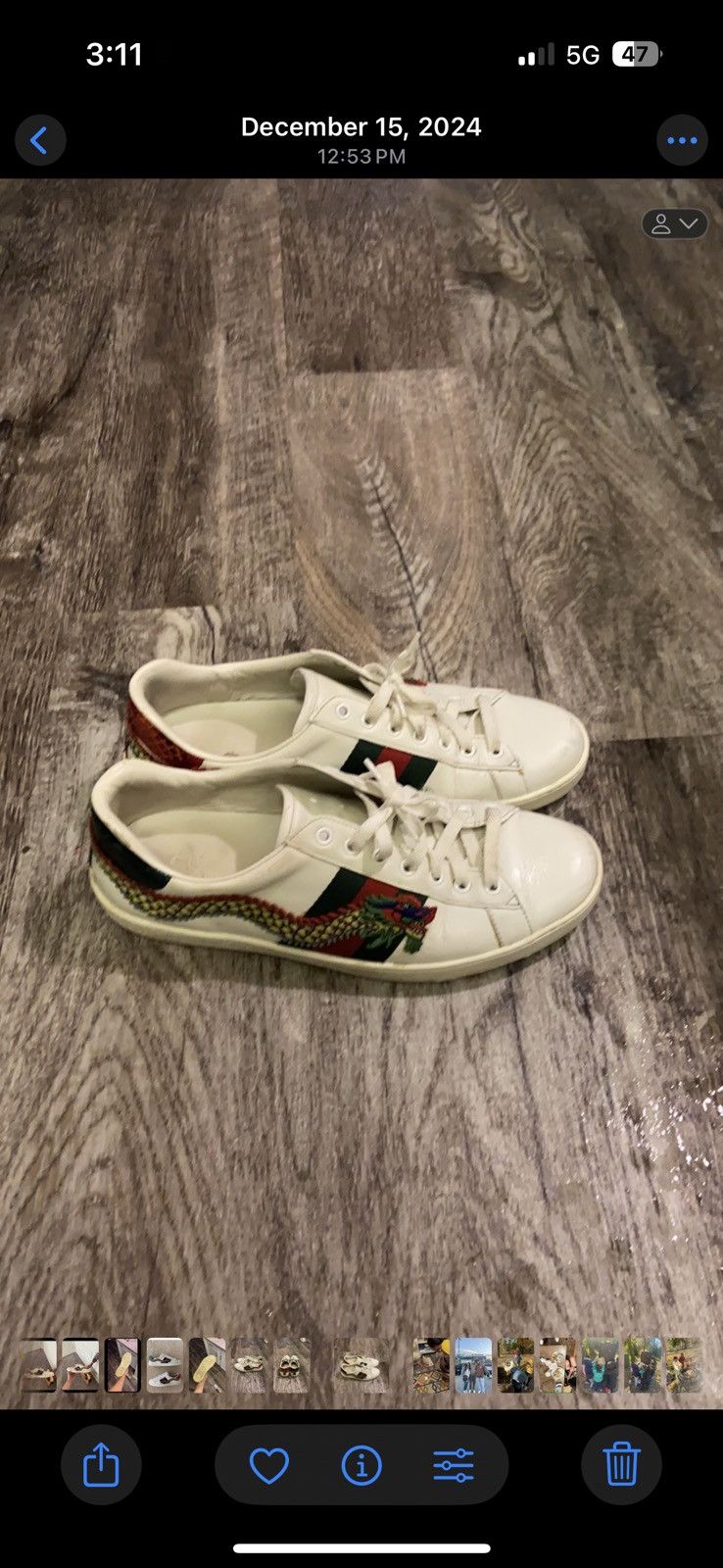 Gucci Gucci Dragon Shoes Size US 9.5 / EU 42-43 - 2 Thumbnail